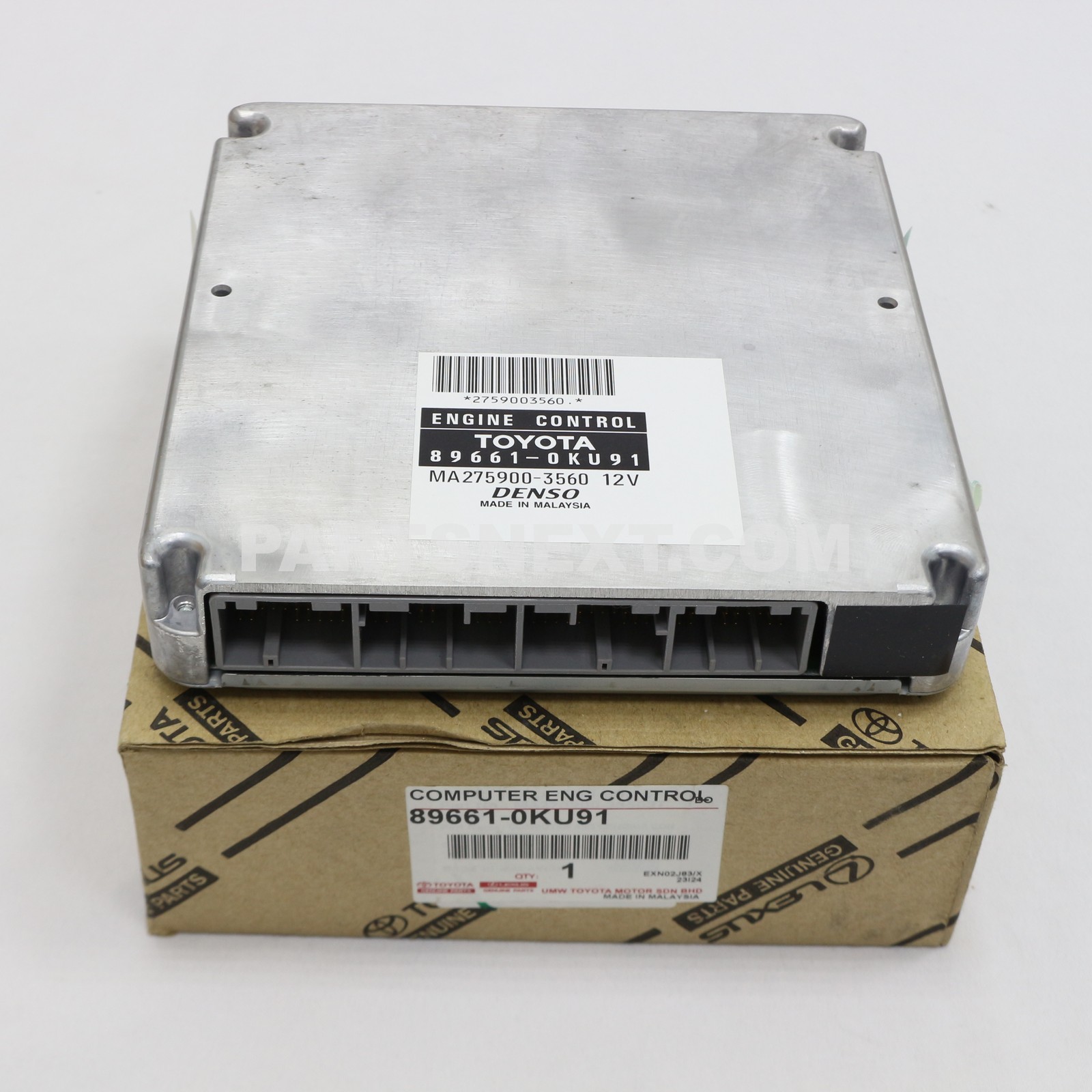 Toyota :: 89661-0KU91 COMPUTER, ENGINE CONTROL