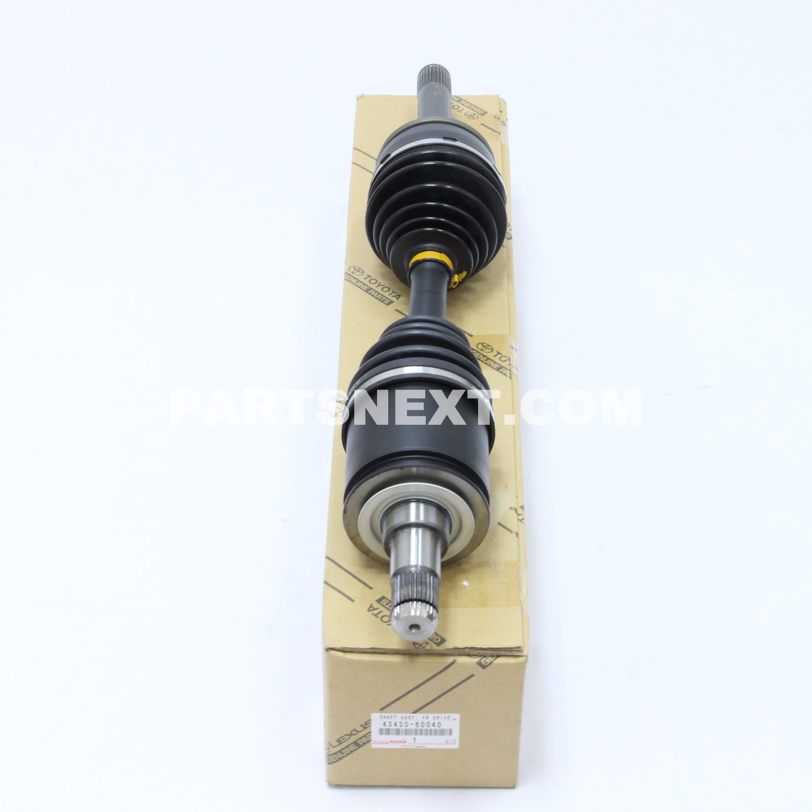本物の Toyota :: 43430-60040 SHAFT ASSY, FRONT DRIVE, RH/LH 小物