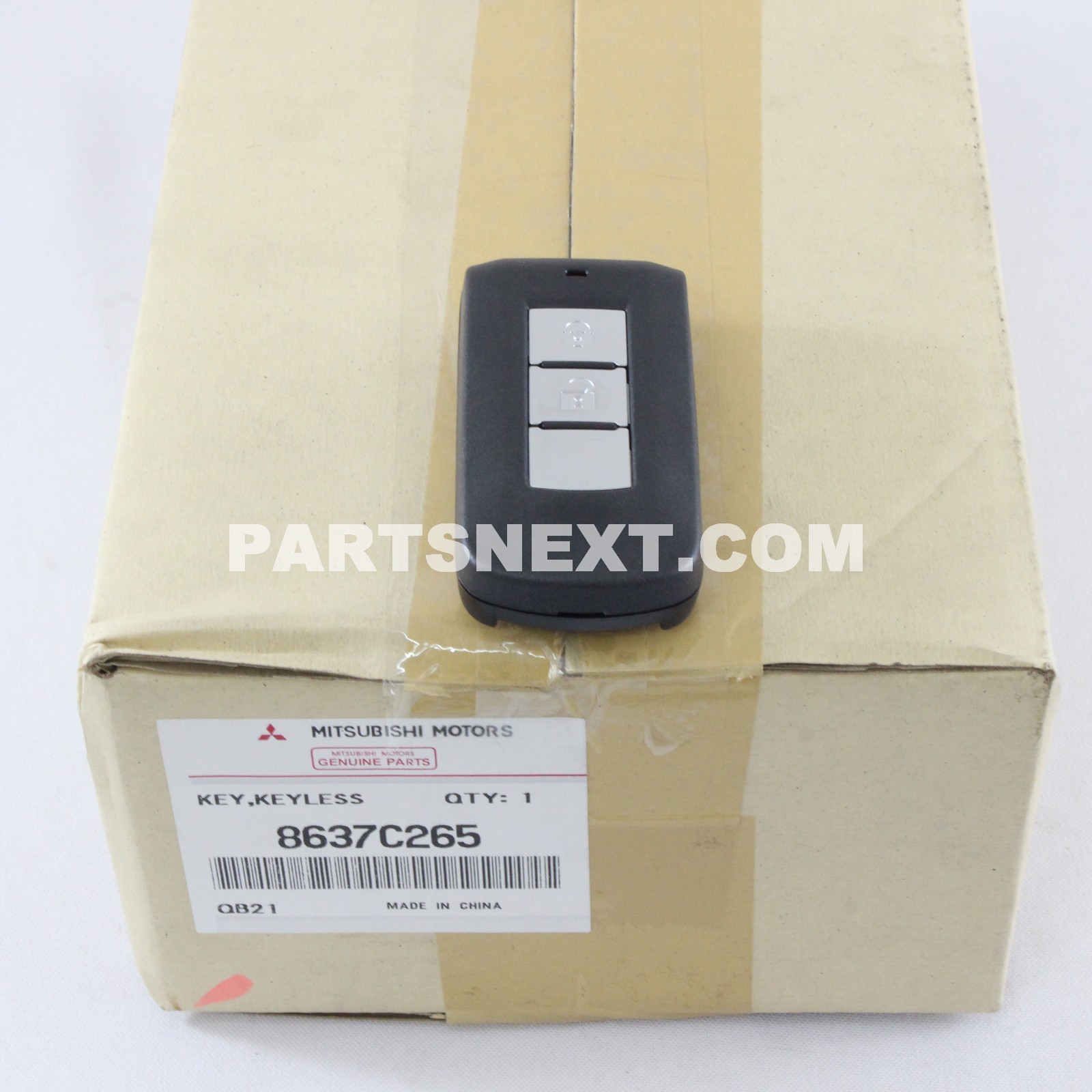 Mitsubishi :: 8637C265 KEY,KEYLESS OPERATION BLAN
