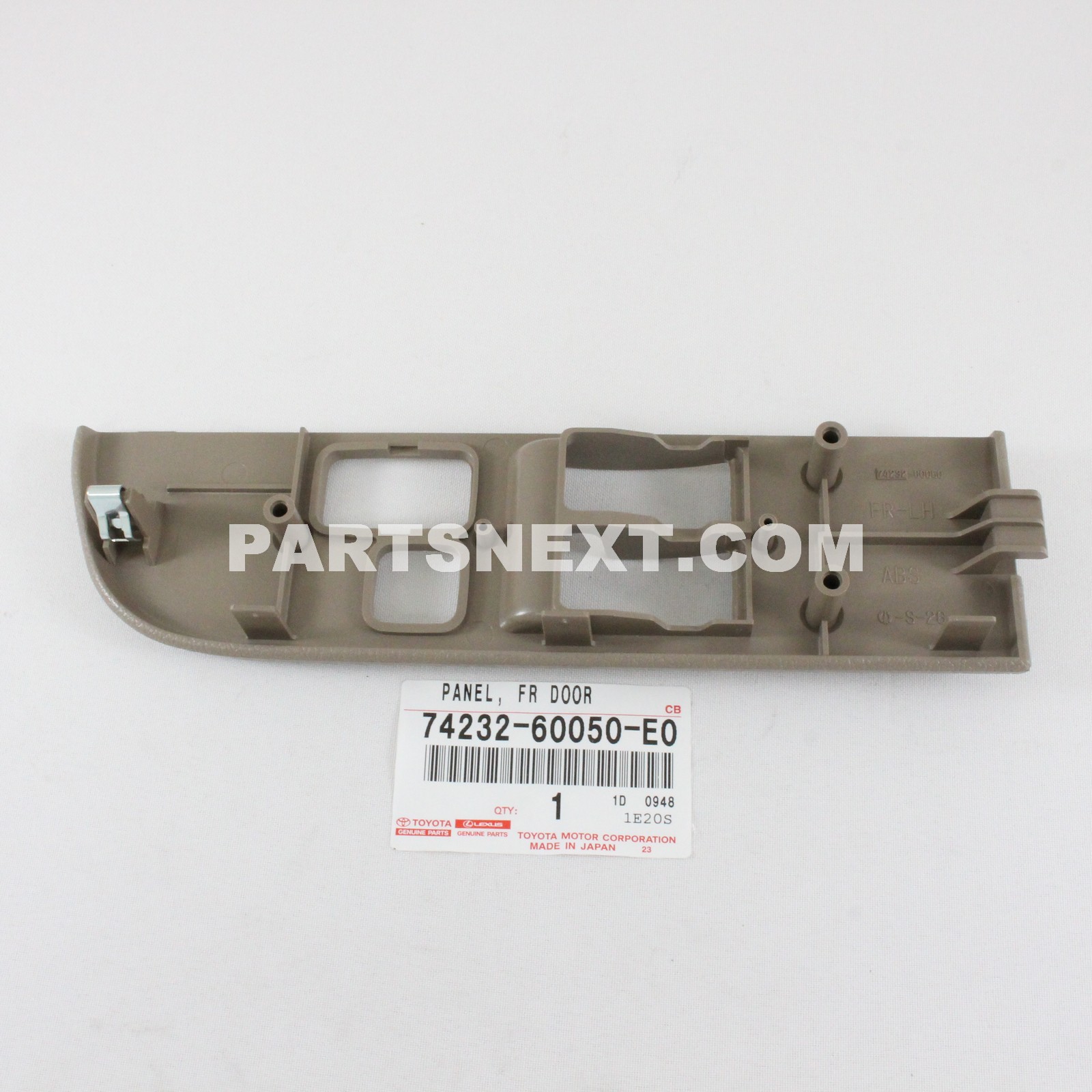 Toyota :: 74232-60050-E0 PANEL, FRONT ARMREST BASE, UPPER LH