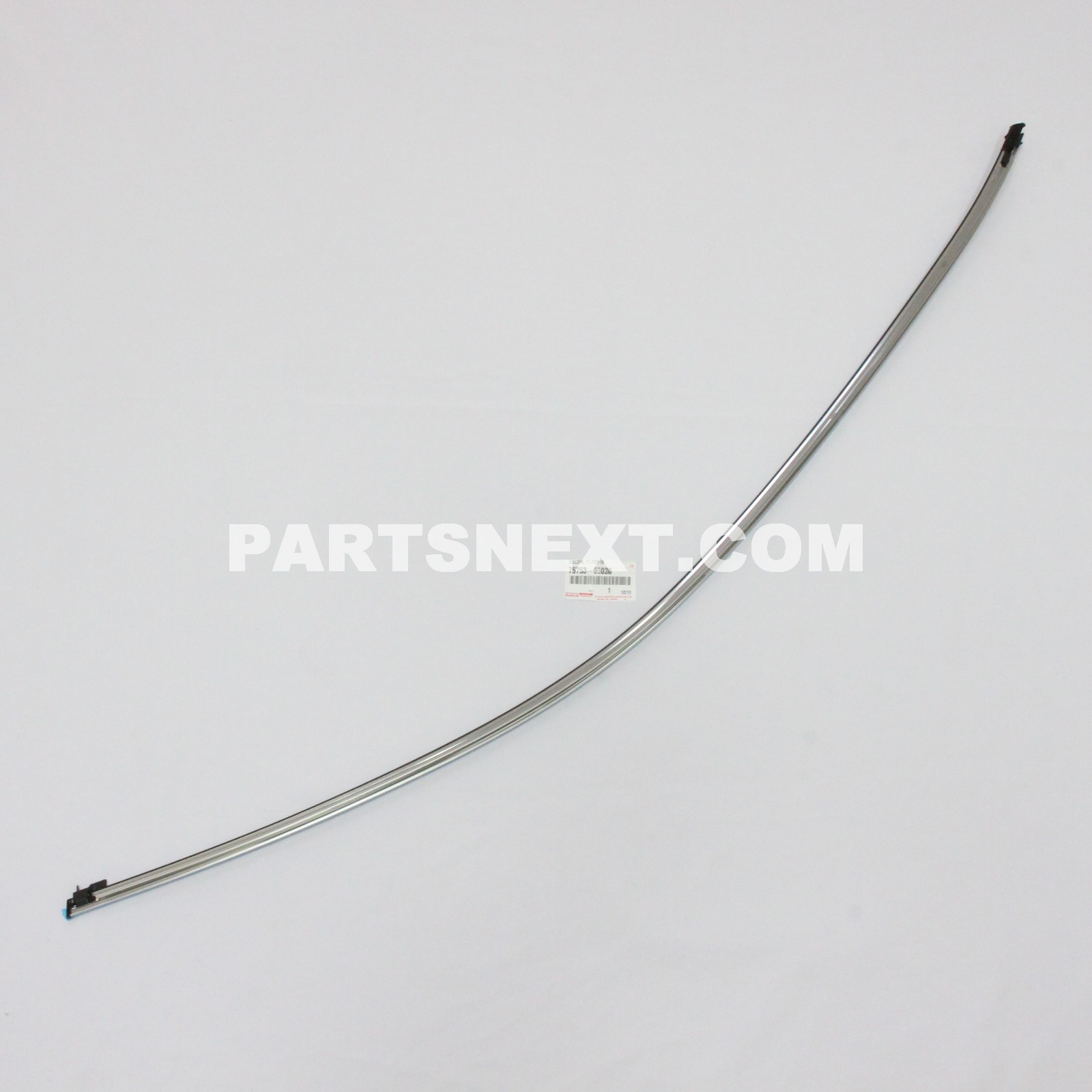 ウィンチ Toyota :: 75753-53020 MOULDING, FRONT DOOR WINDOW FRAME, UPPER RH