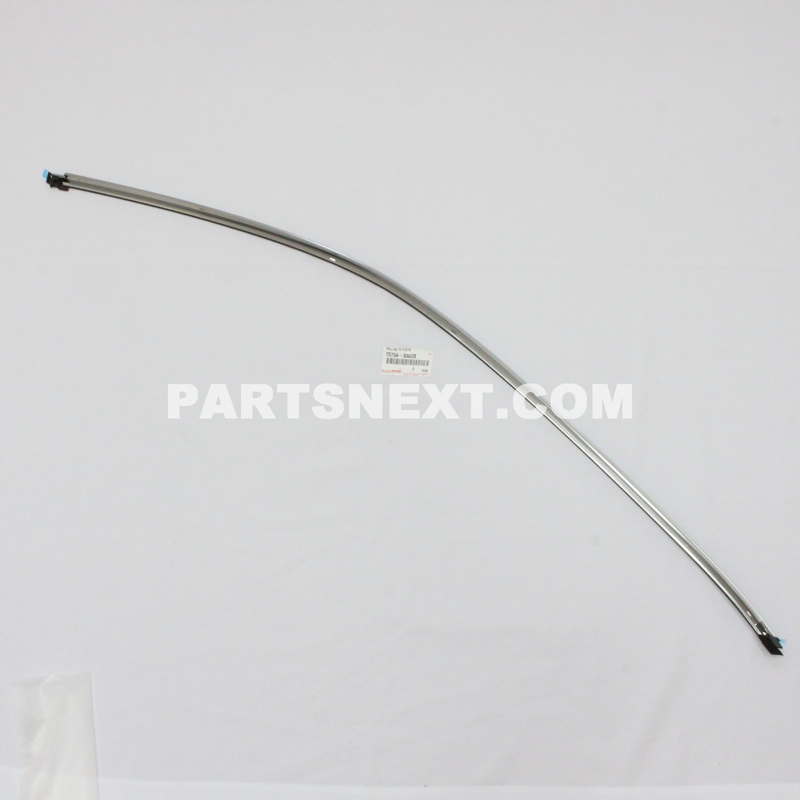 Toyota :: 75754-53020 MOULDING, FRONT DOOR WINDOW FRAME, UPPER LH