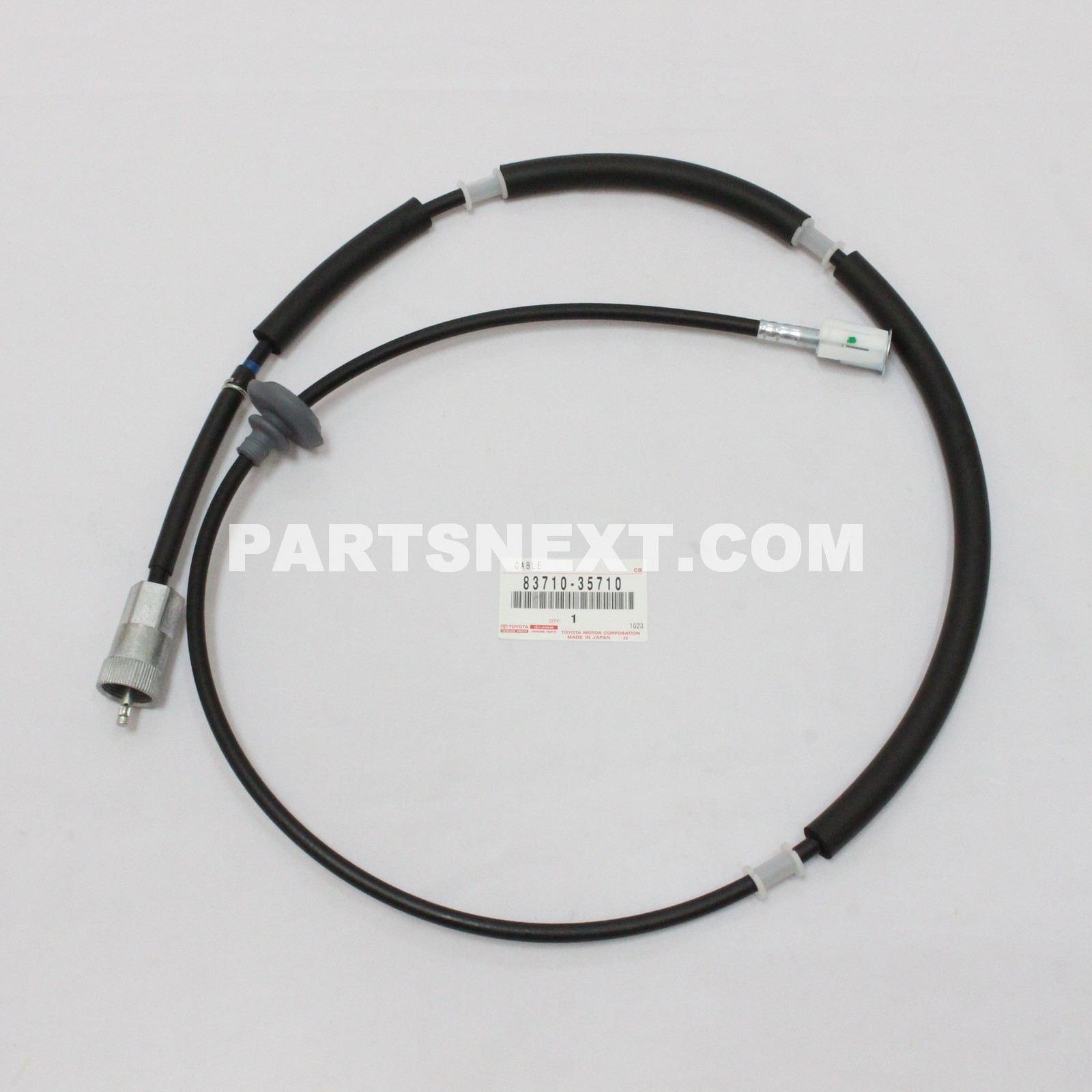 Toyota :: 83710-35710 CABLE ASSY, SPEEDOMETER DRIVE, NO.1