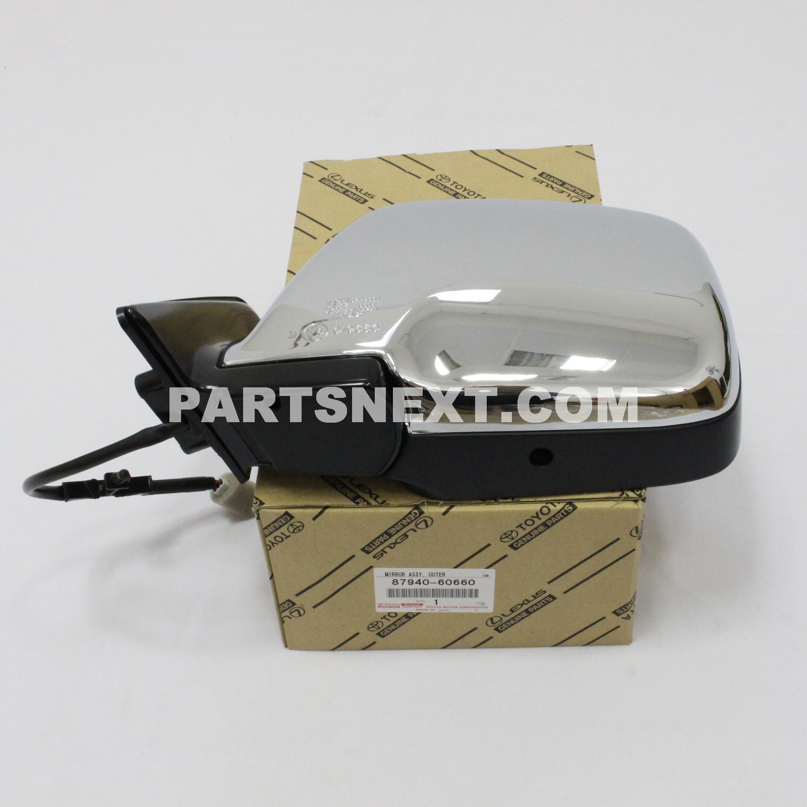 Toyota :: 87940-60660 MIRROR ASSY, OUTER REAR VIEW, LH