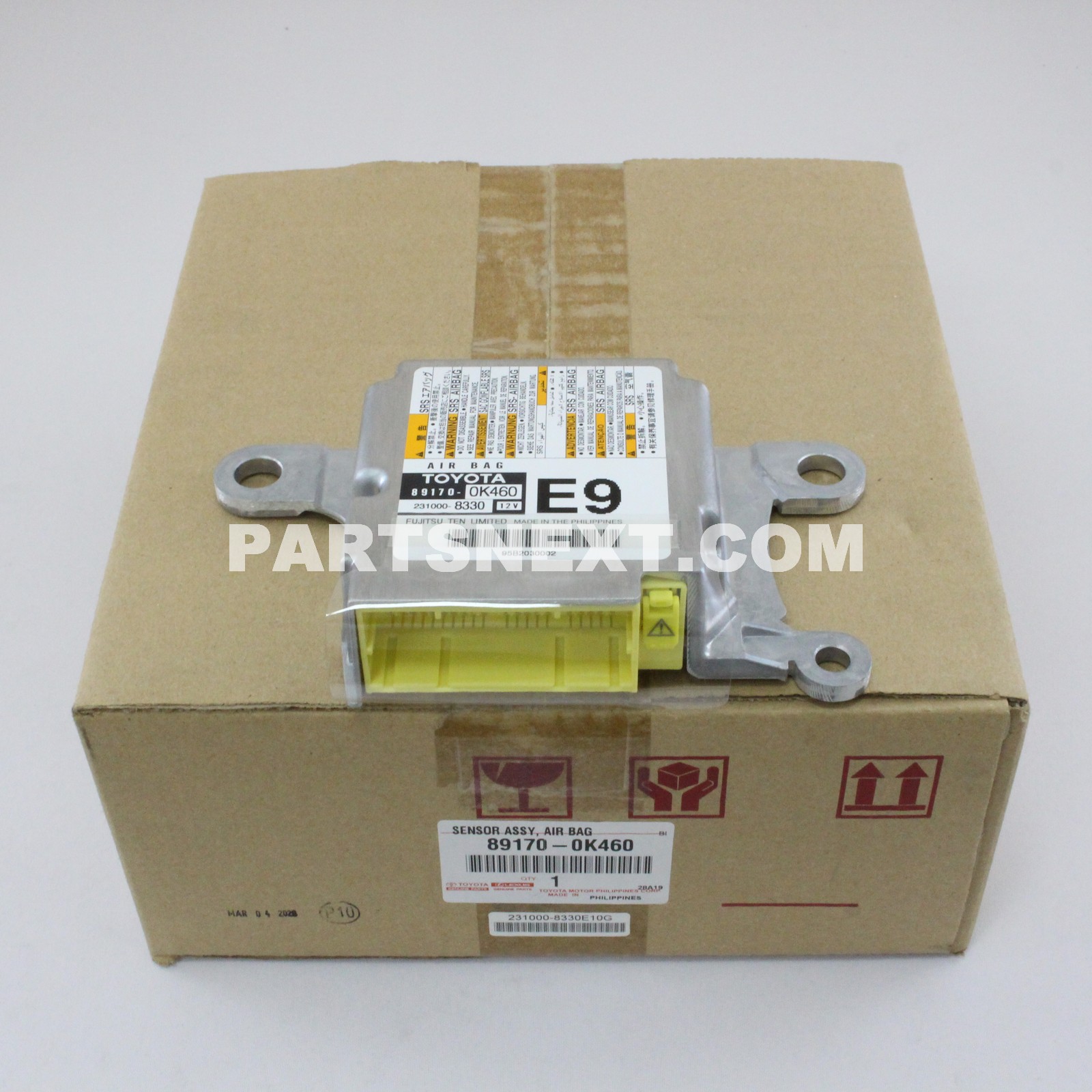 ゆうき。 Toyota :: 89170-0K460 SENSOR ASSY, AIR BAG