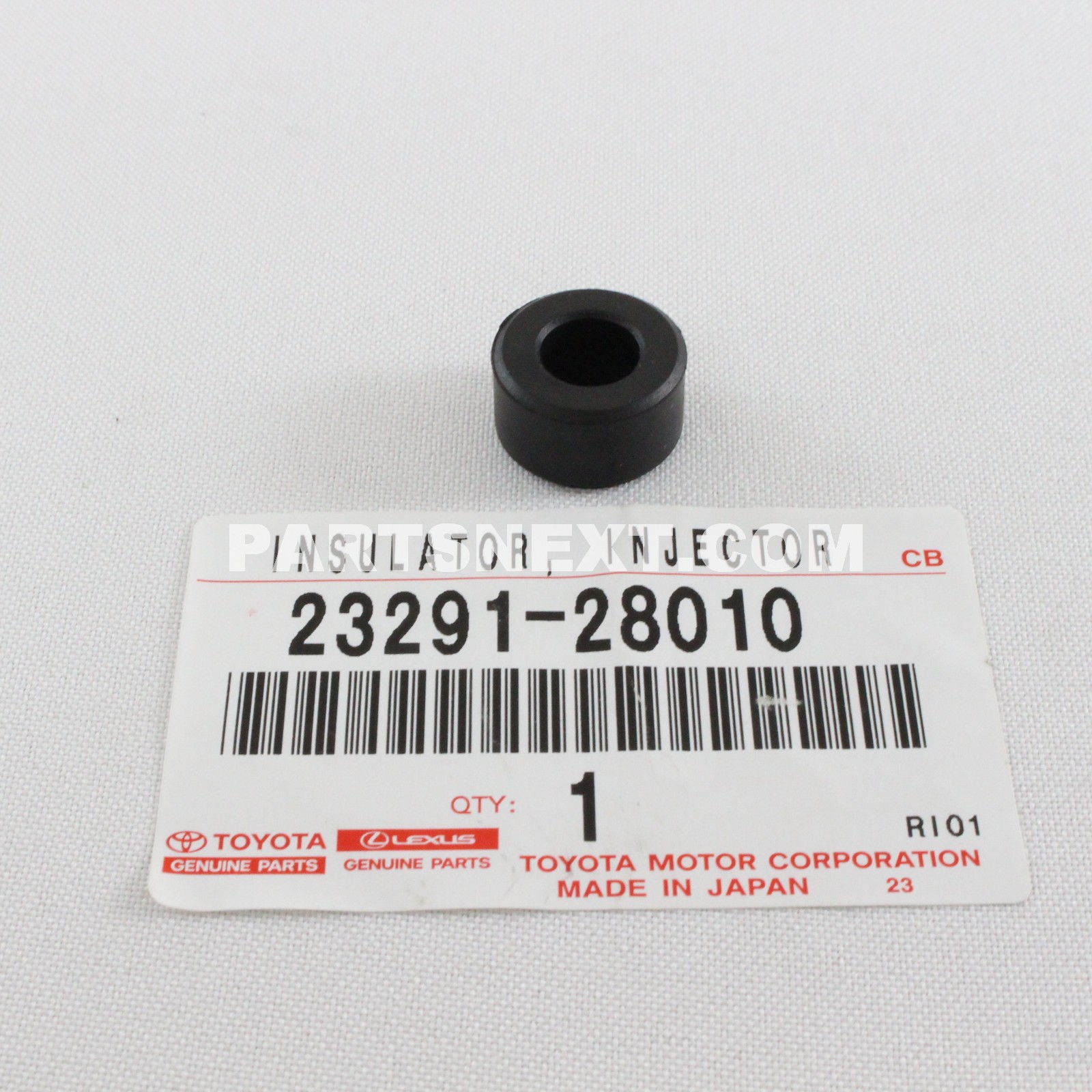 Toyota 2329128010 INSULATOR, INJECTOR VIBRATION