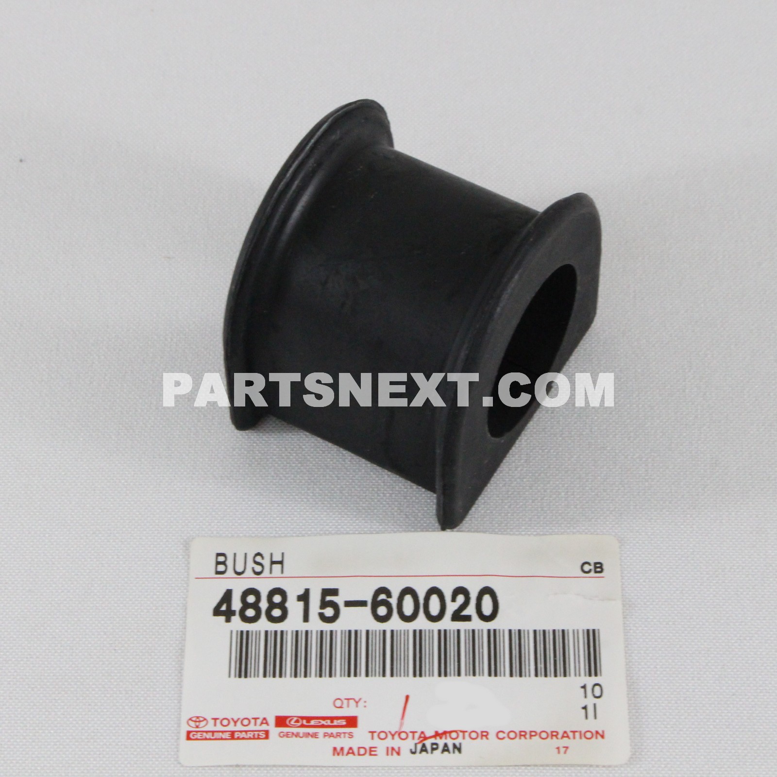 Toyota :: 48815-60020 BUSH, FRONT STABILIZER BAR, NO.1