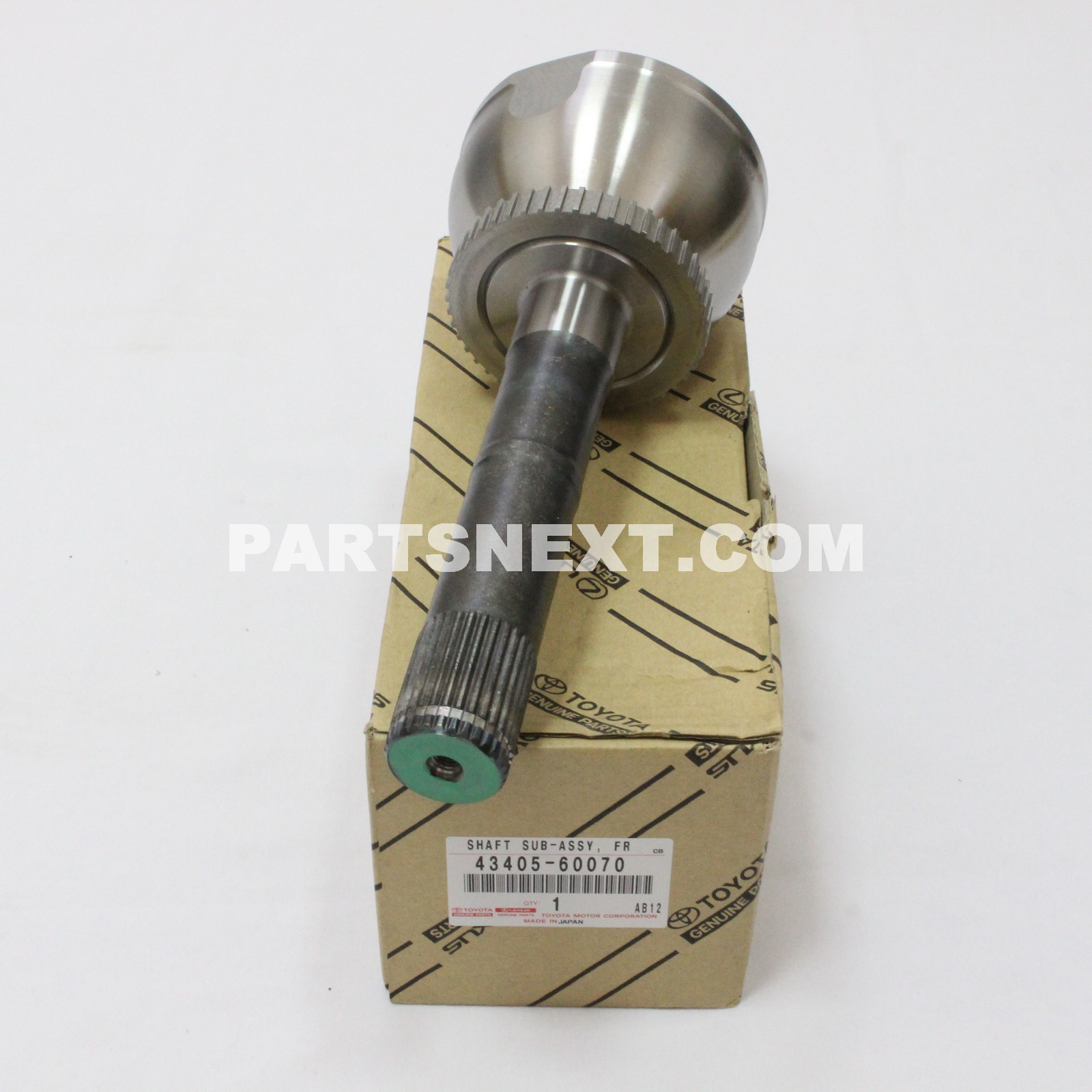 Toyota :: 43405-60070 SHAFT SUB-ASSY, FRONT AXLE OUTER