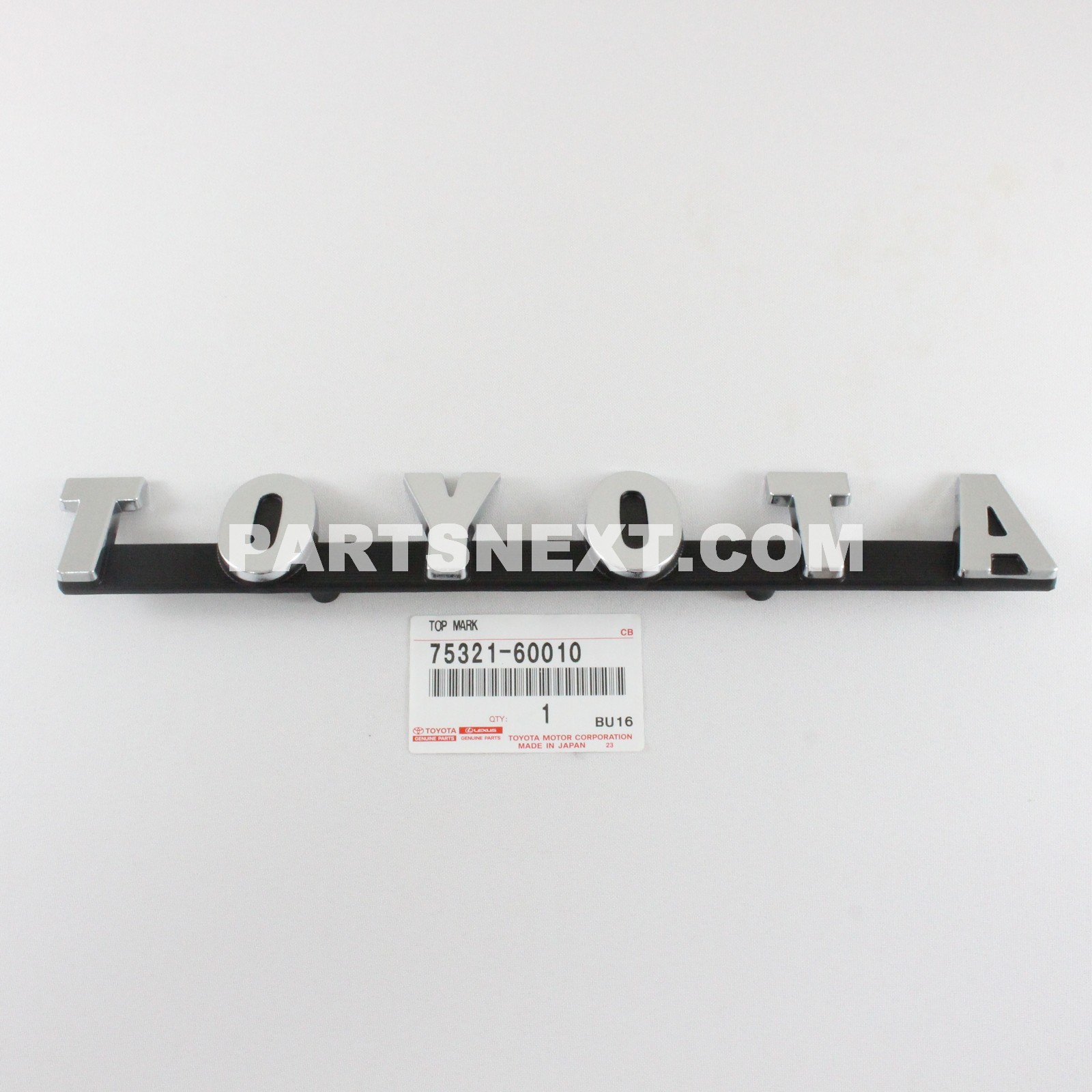 Toyota :: 75321-60010 PLATE ASSY, FRONT PANEL