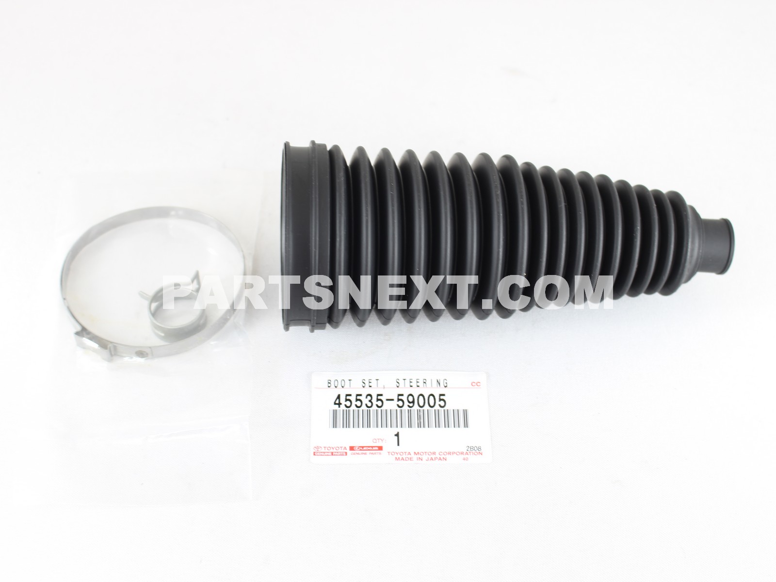Toyota :: 45535-59005 BOOT, STEERING RACK, NO.1