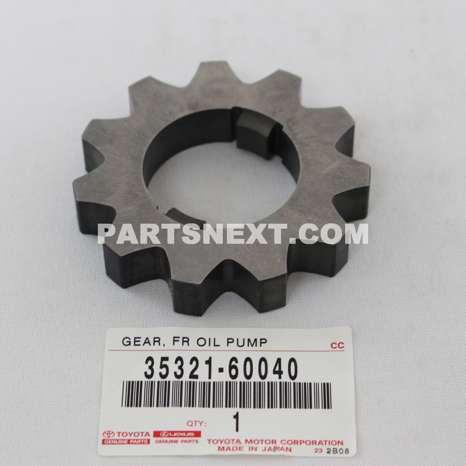 Toyota 3532160040 GEAR, FRONT OIL PUMP DRIVE