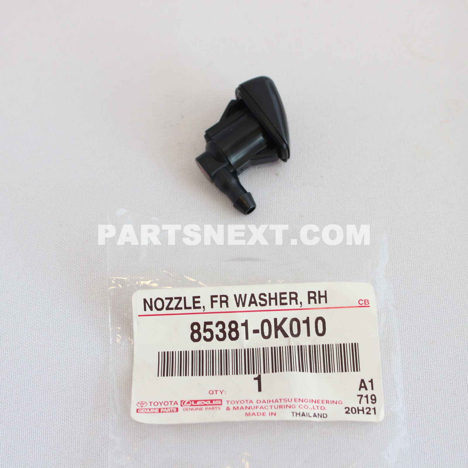 Toyota :: 85381-0K010 NOZZLE SUB-ASSY, WASHER