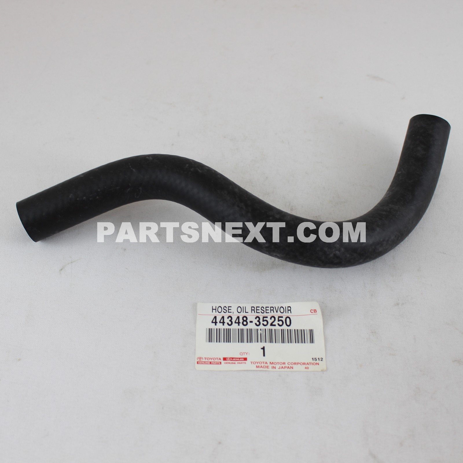 Toyota :: 44348-35250 HOSE, OIL RESERVOIR TO PUMP, NO.1