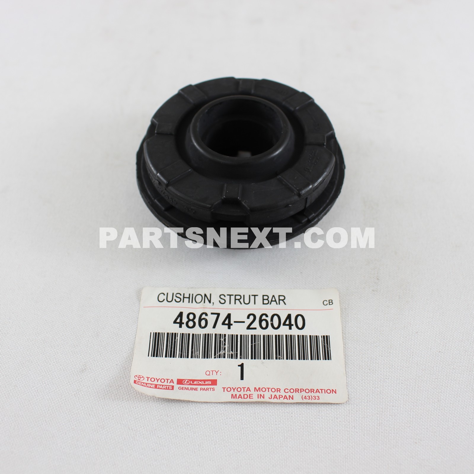 Toyota :: 48674-26040 CUSHION, STRUT BAR