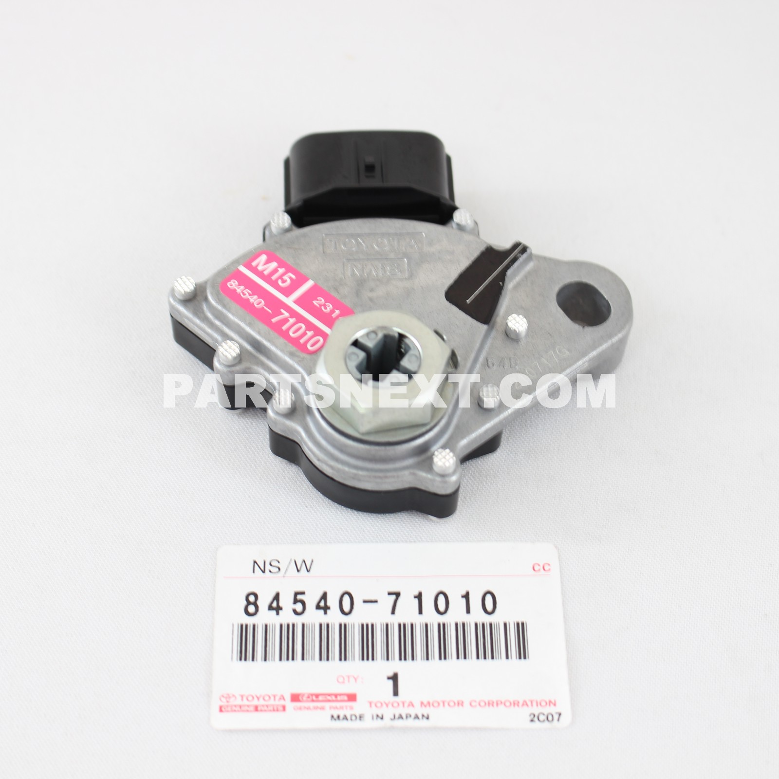 Toyota :: 84540-71010 SWITCH ASSY, NEUTRAL START