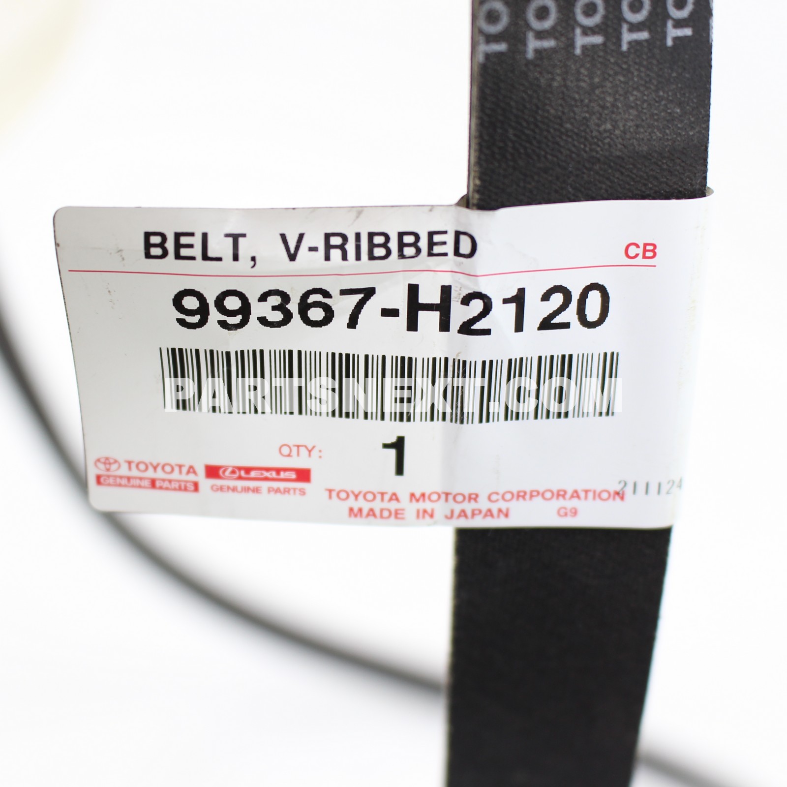 (´・ω・｀) Toyota :: 99367-H2120 BELT V-RIBBED