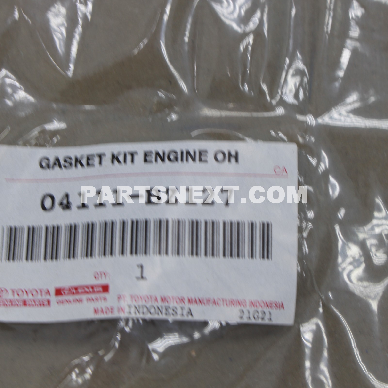 Toyota :: 04111-BZ127 GASKET KIT, ENGINE