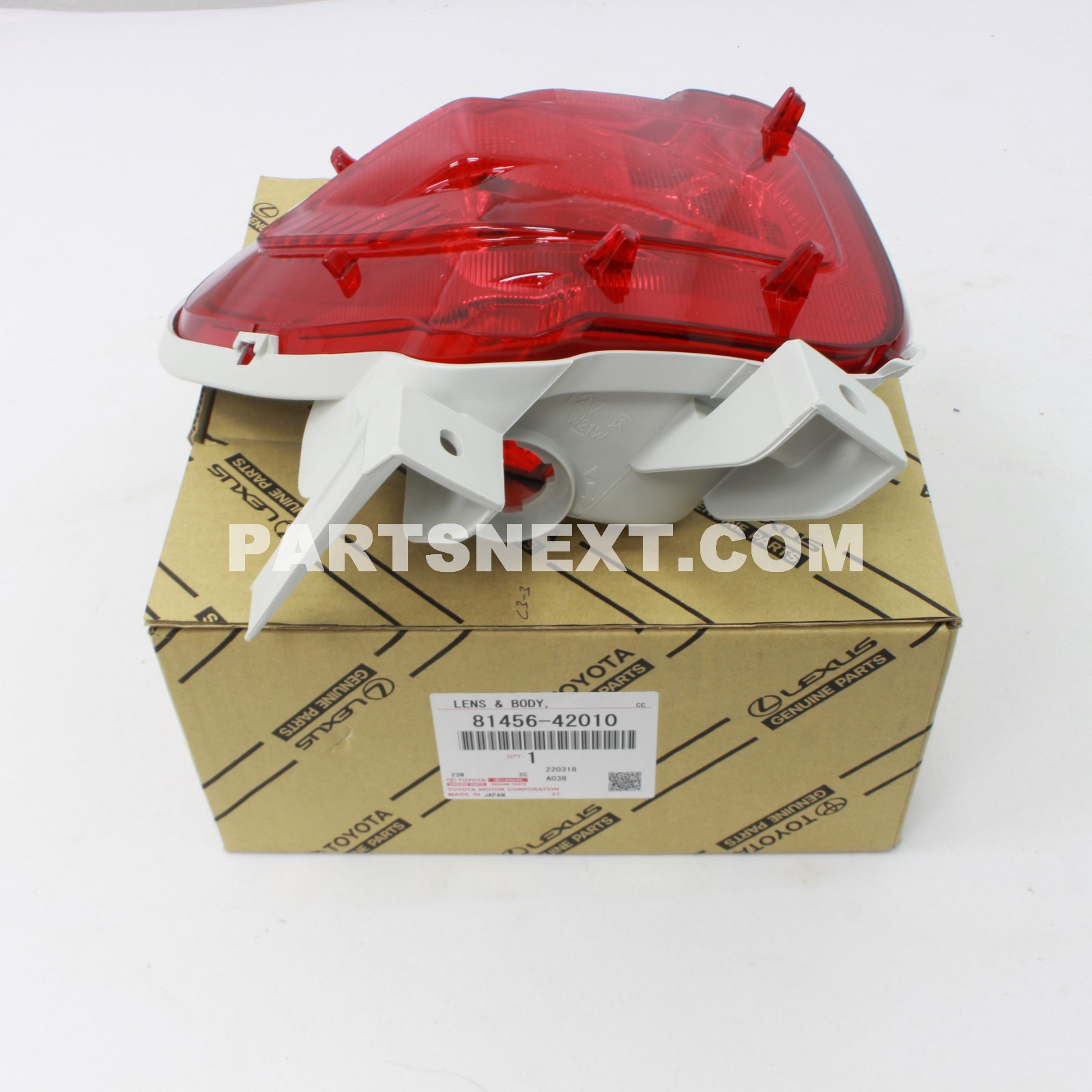 キヨキヨ Toyota :: 81456-42010 LENS, REAR FOG LAMP