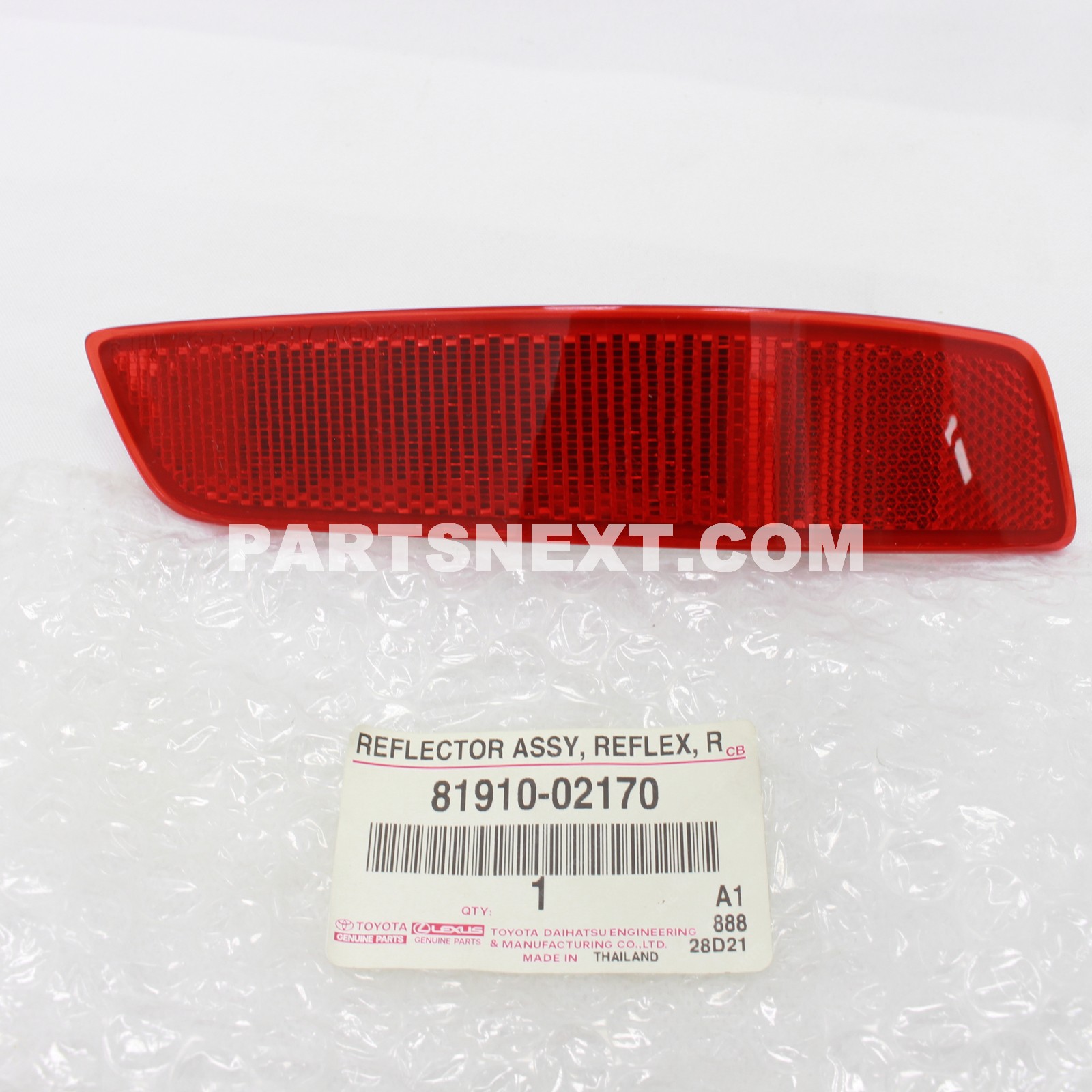 Toyota :: 81910-02170 REFLECTOR ASSY, REFLEX, RH