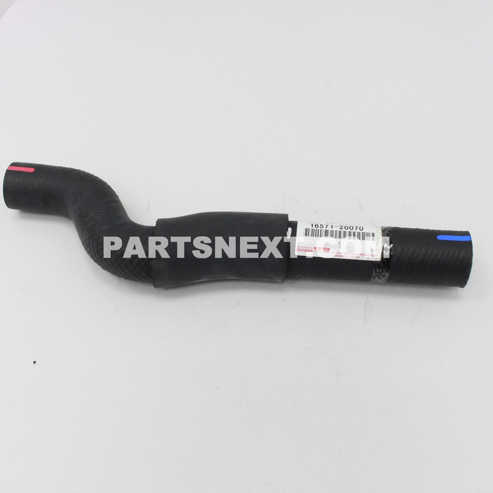 Toyota :: 16571-20070 HOSE, RADIATOR, INLET