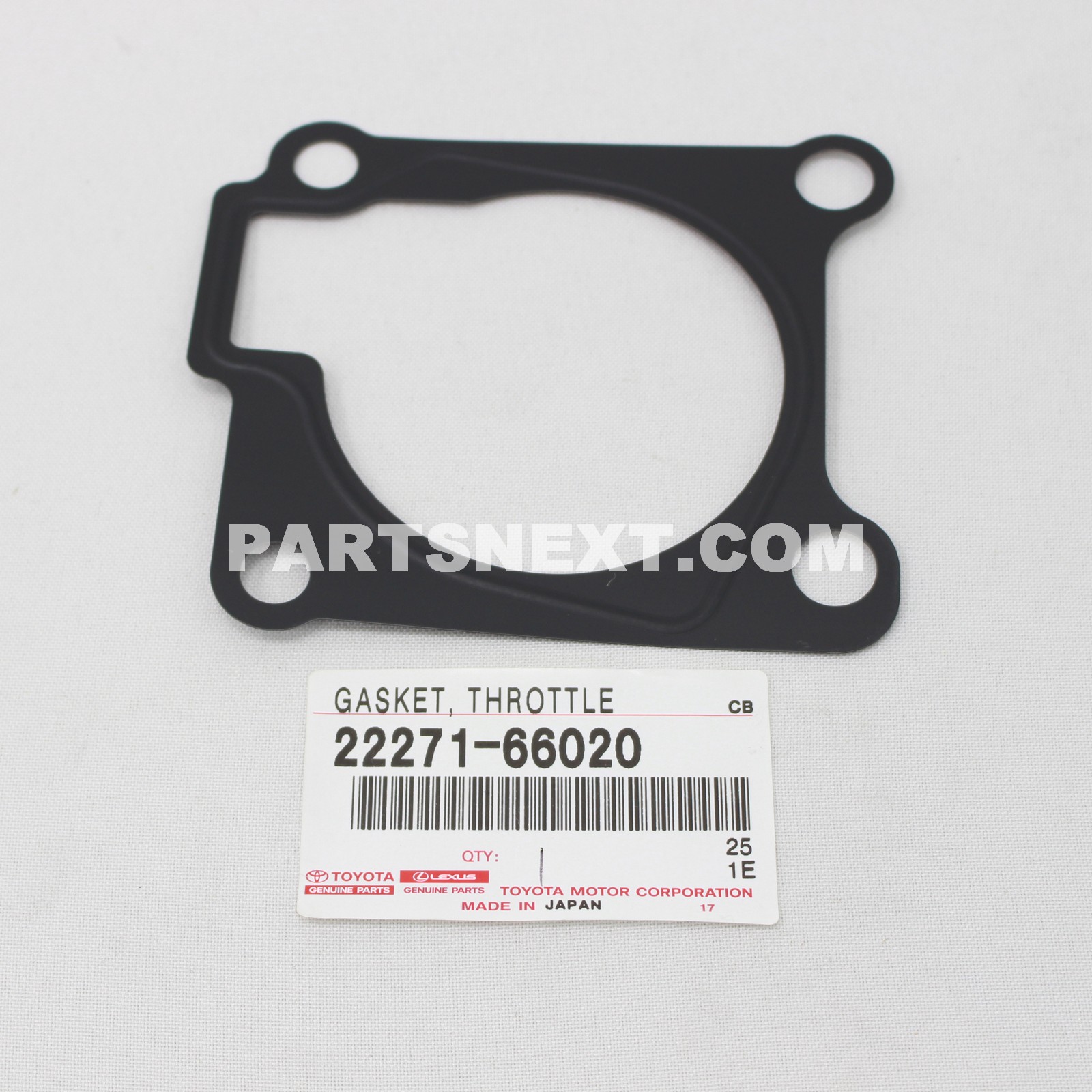Toyota 2227166020 GASKET, THROTTLE BODY