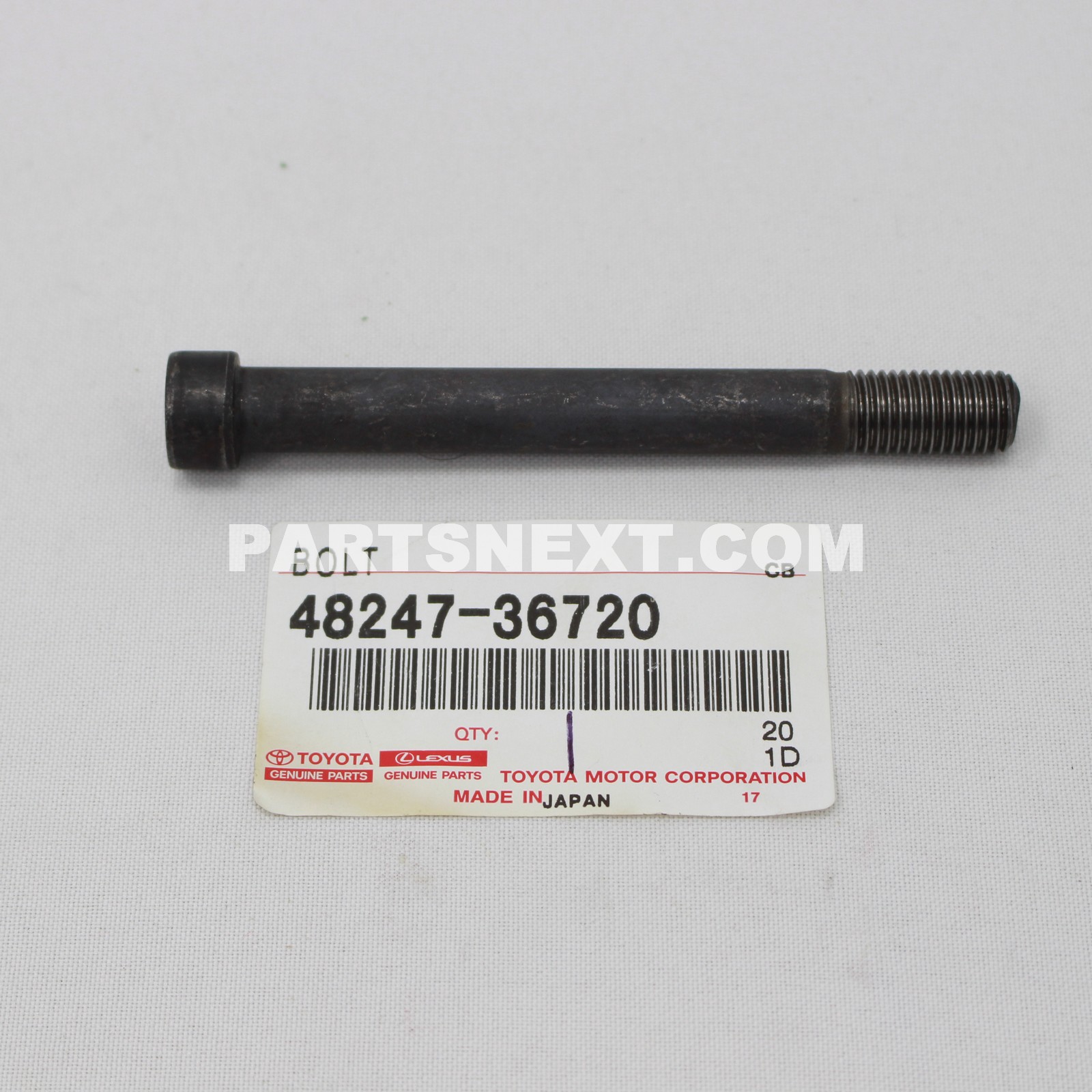 Toyota :: 48247-36720 BOLT, REAR SPRING, CENTER