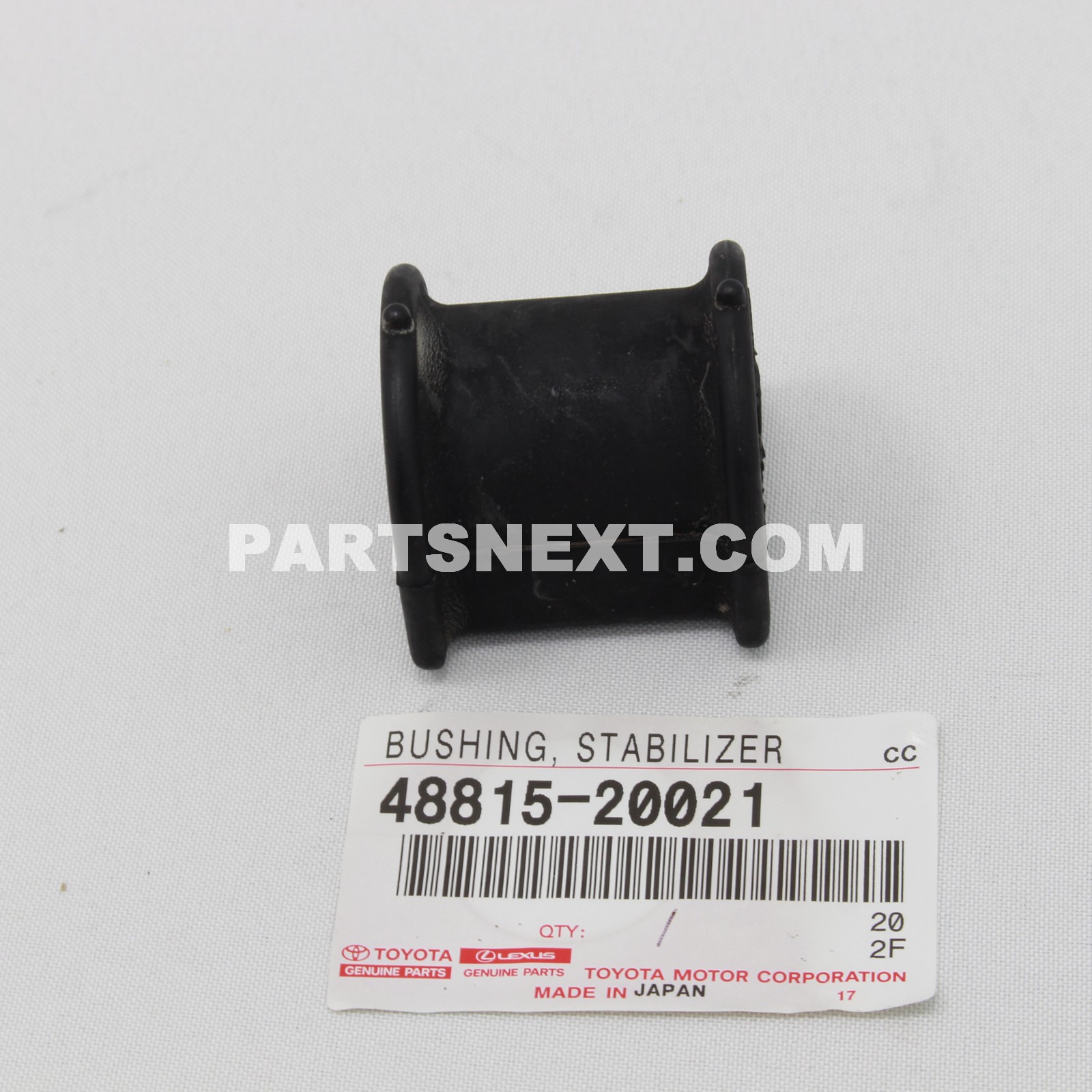 Toyota :: 48815-20021 BUSH, STABILIZER(FOR REAR)