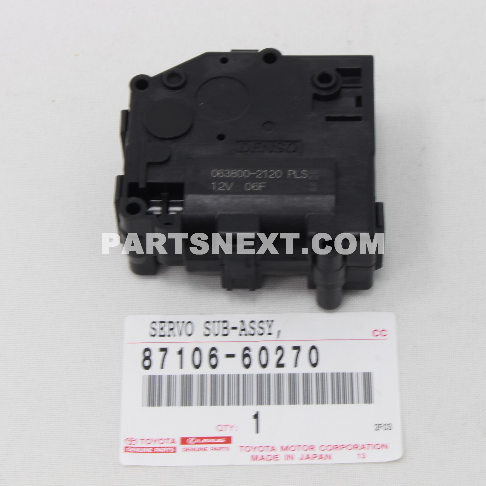画像 Toyota :: 87106-60270 DAMPER SERVO SUB-ASSY, AIR CONDITIONER