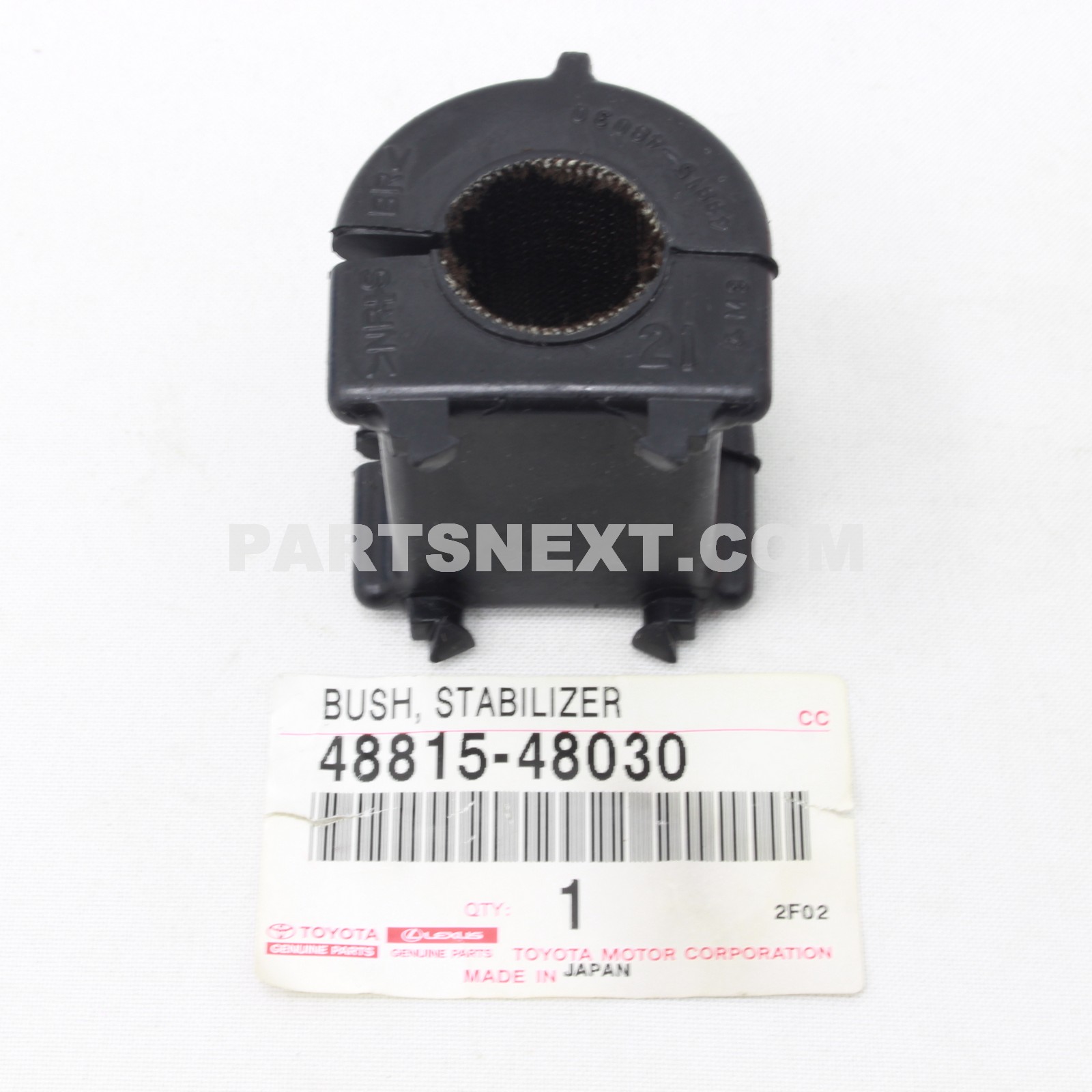 Toyota :: 48815-48030 BUSH, FRONT STABILIZER BAR, NO.1