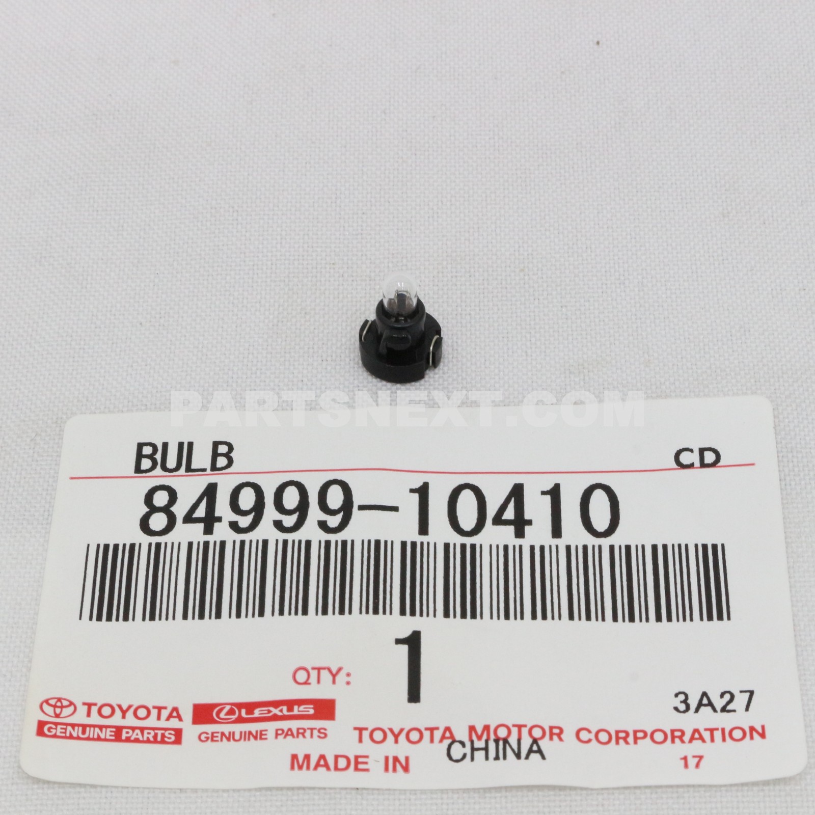 Toyota :: 84999-10410 BULB(FOR REAR WINDOW DEFOGGER SWITCH)