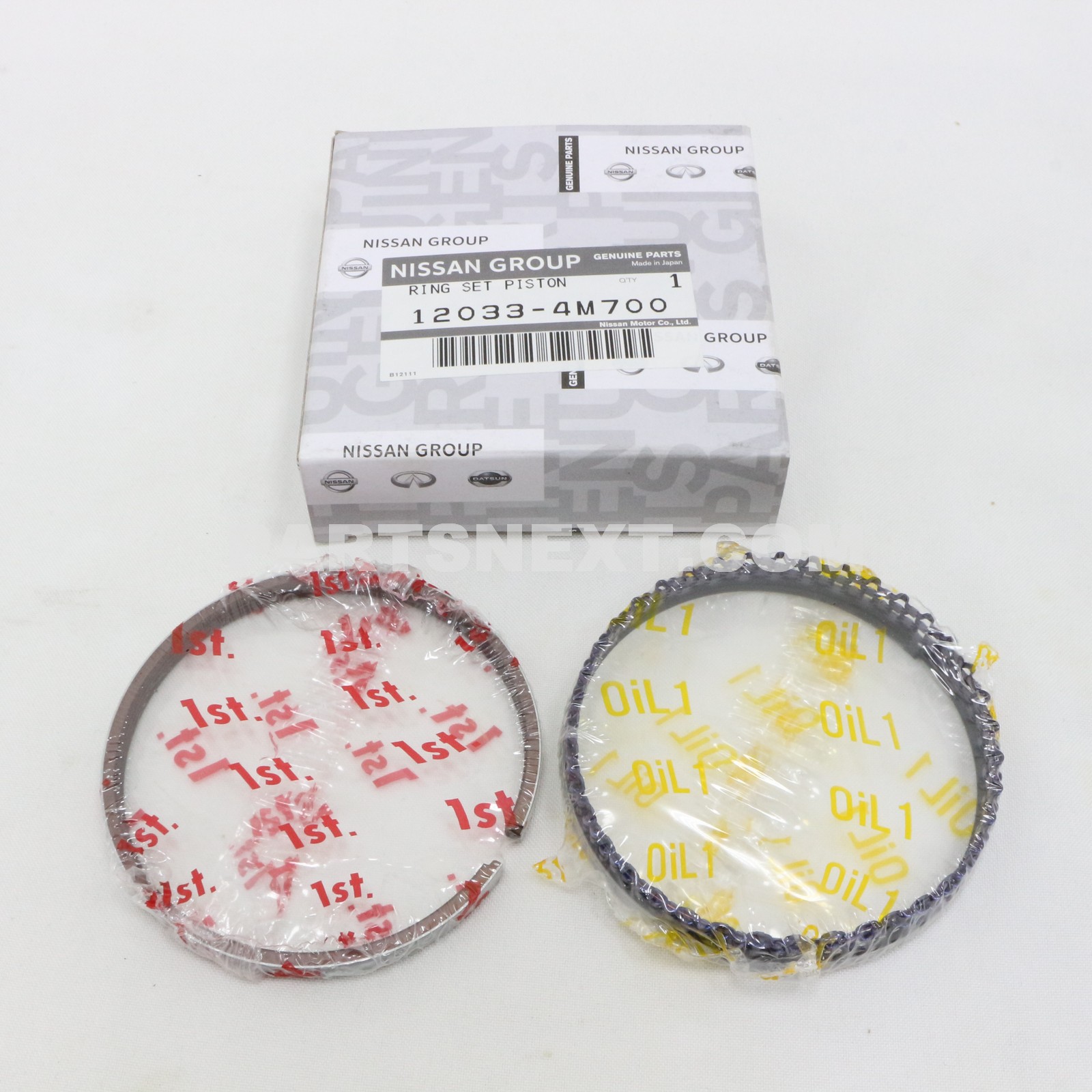 Nissan :: 12033-4M700 RING SET PISTON