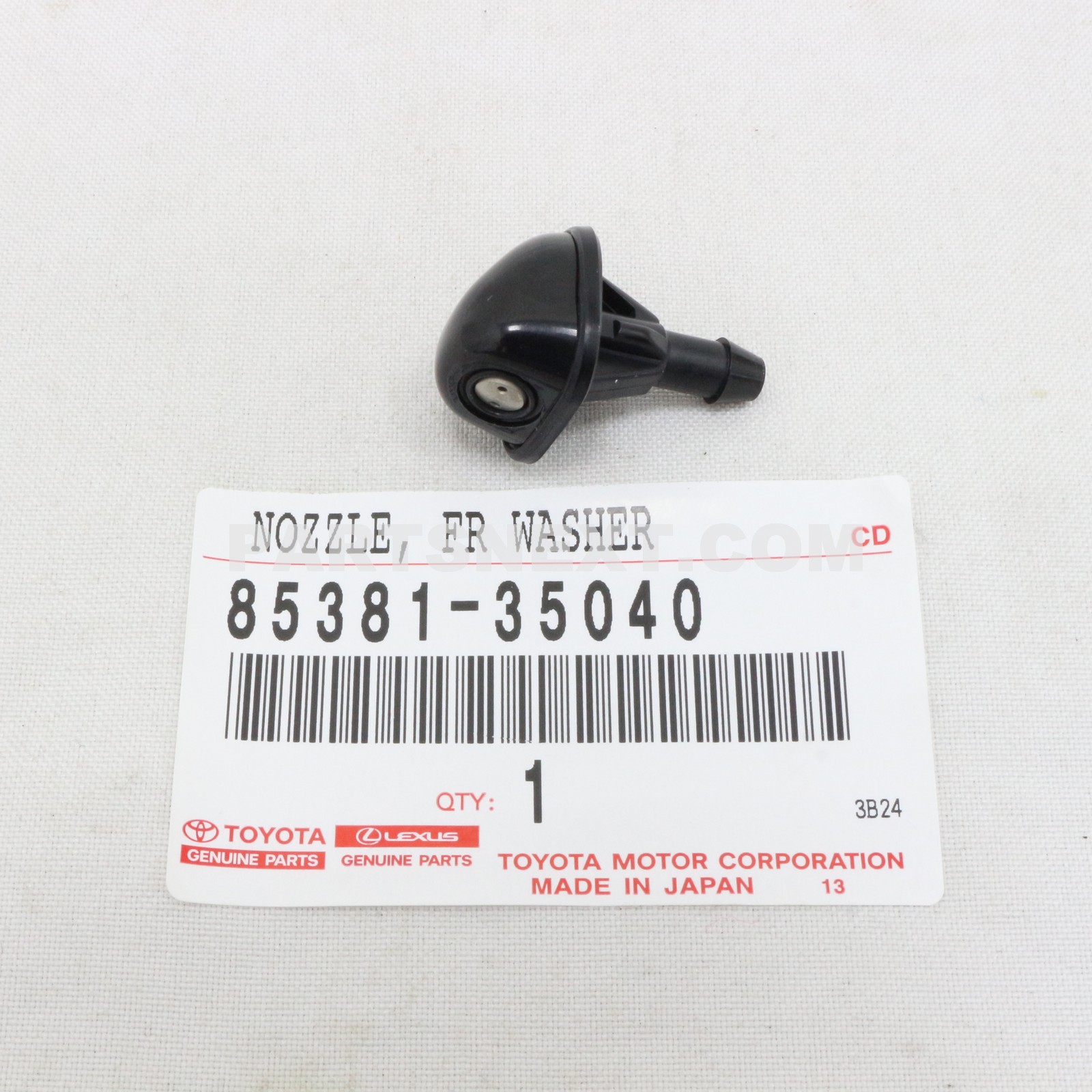 Toyota :: 85381-35040 NOZZLE SUB-ASSY, WASHER