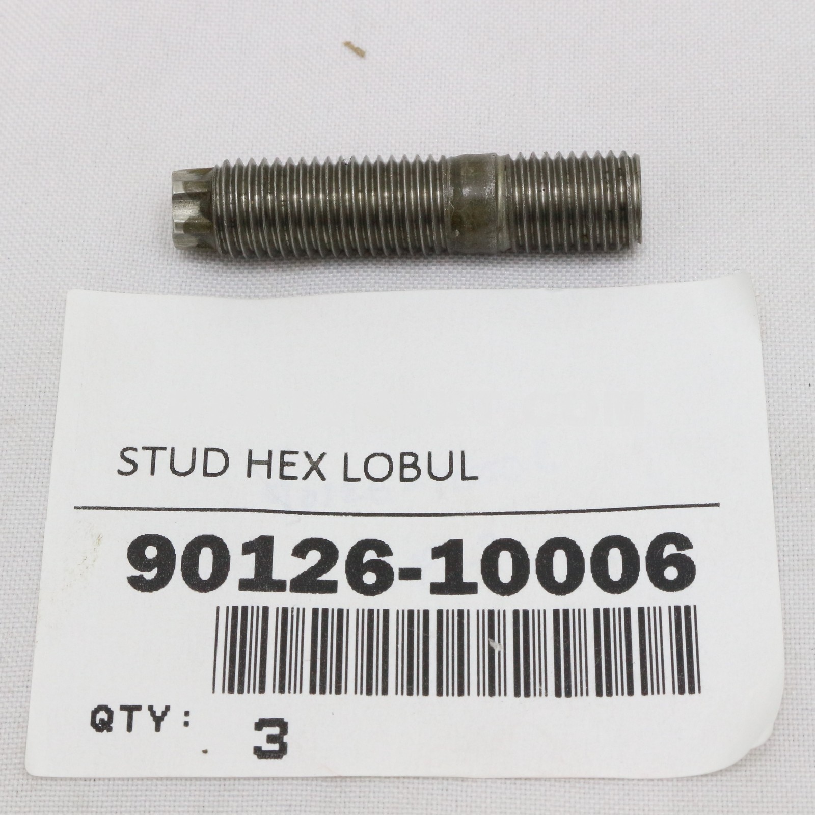 Toyota 90126 10006 BOLT STUD FOR MANIFOLD TO CYLINDER HEAD toyota-90126-10006-bolt-stud-for-manifold-to-cylinder-head