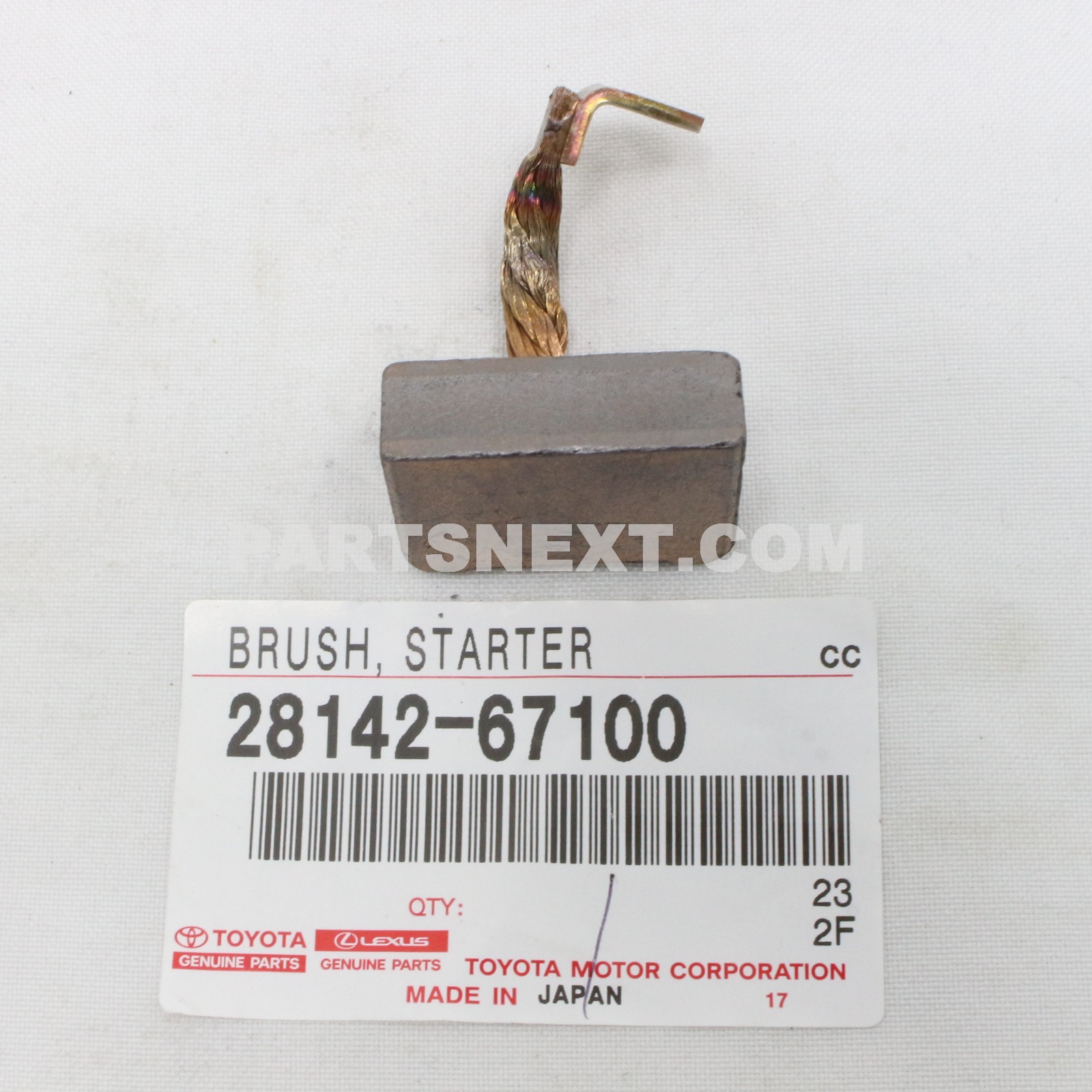 【たんぐ】 Toyota :: 28142-67100 BRUSH, STARTER