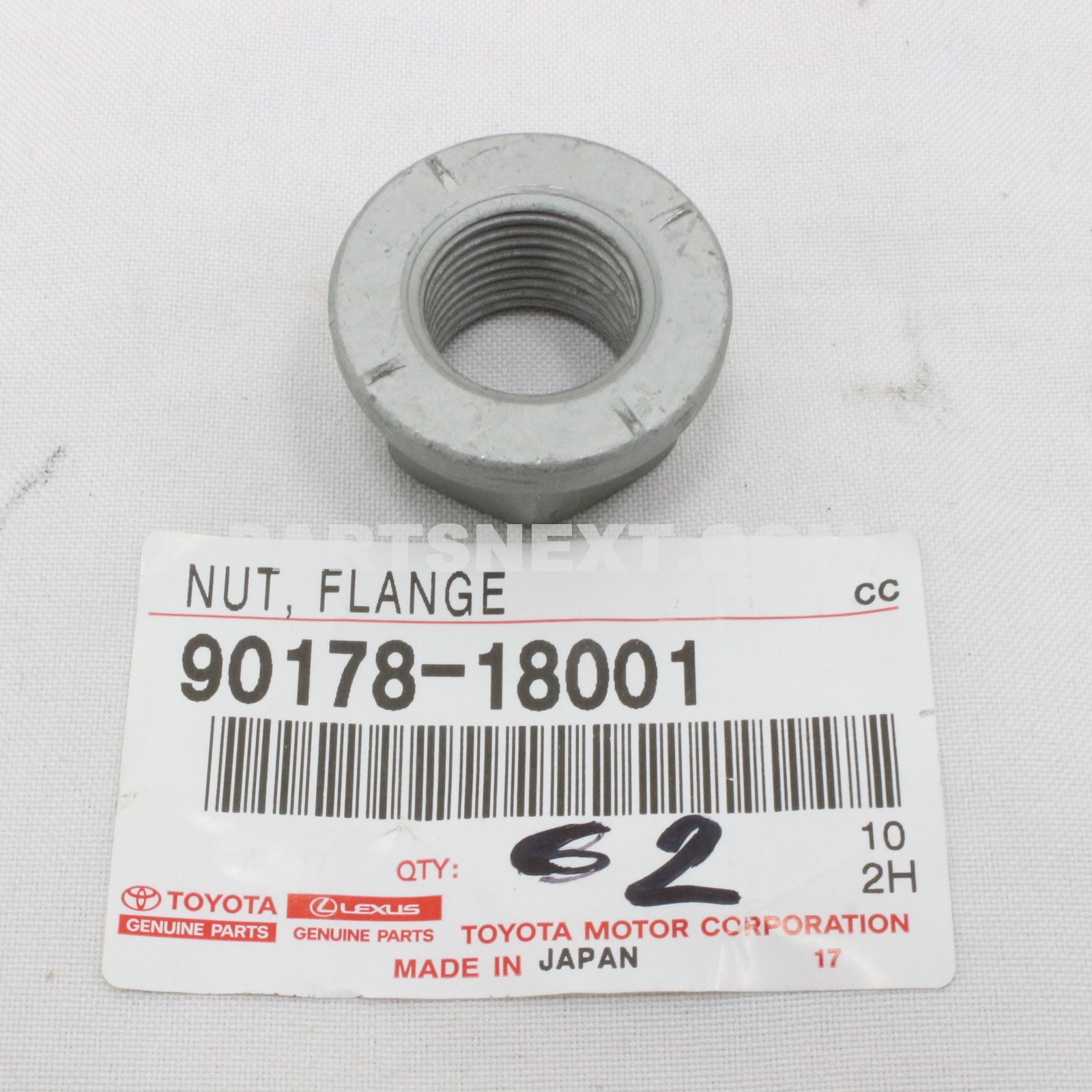 Toyota :: 90178-18001 NUT, FLANGE