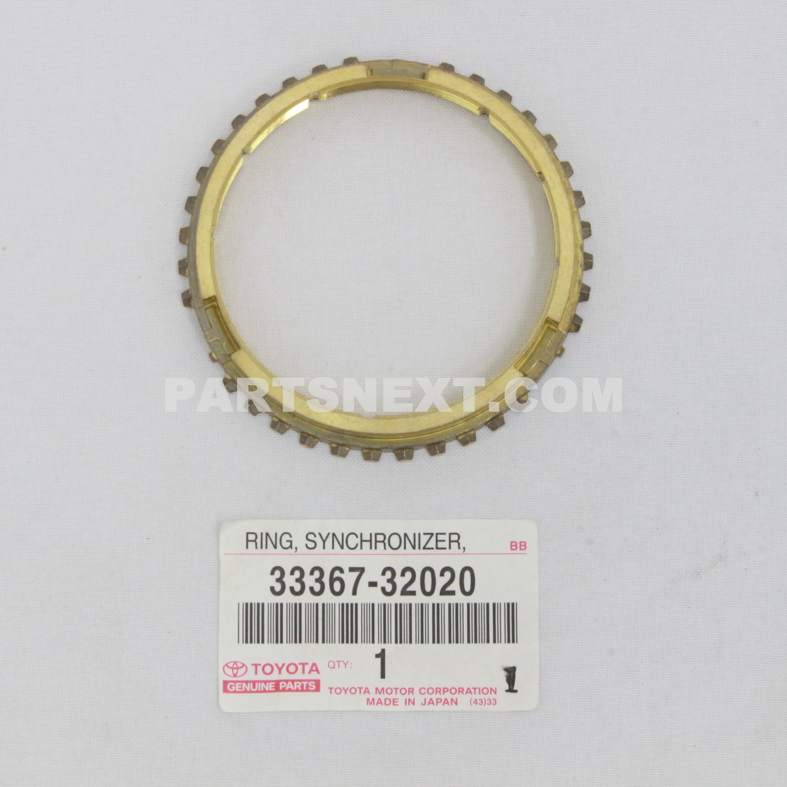 Toyota :: 33367-32020 RING, SYNCHRONIZER, NO.1