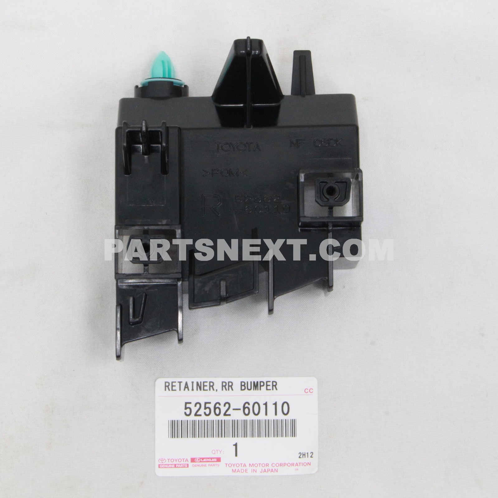 Toyota :: 52562-60110 RETAINER RR BUMPER