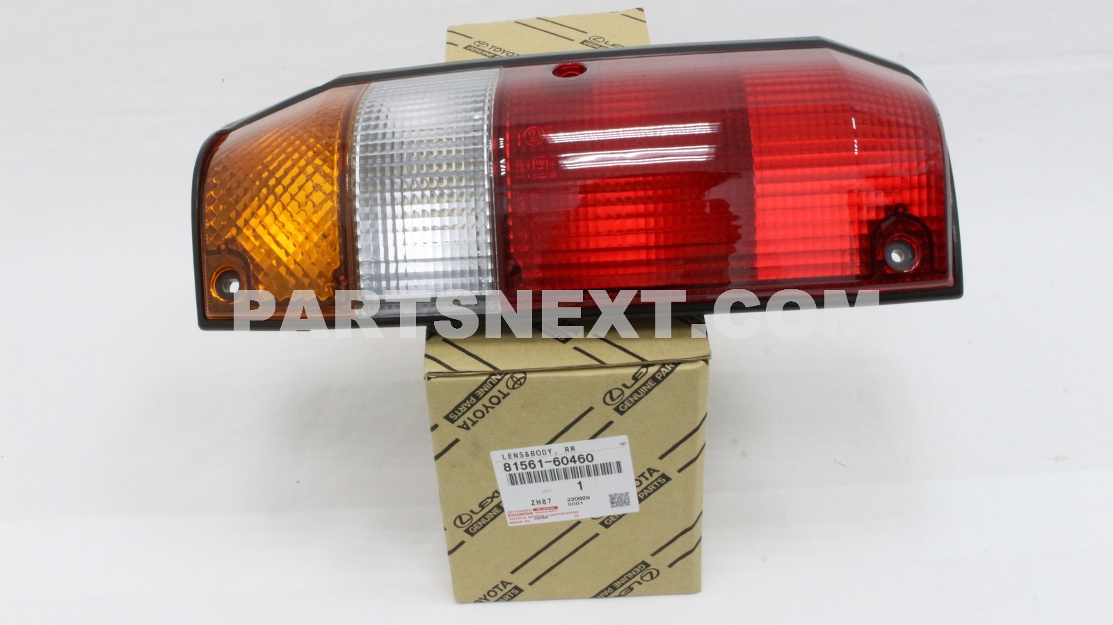 Toyota :: 81561-60460 LENS, REAR COMBINATION LAMP, LH