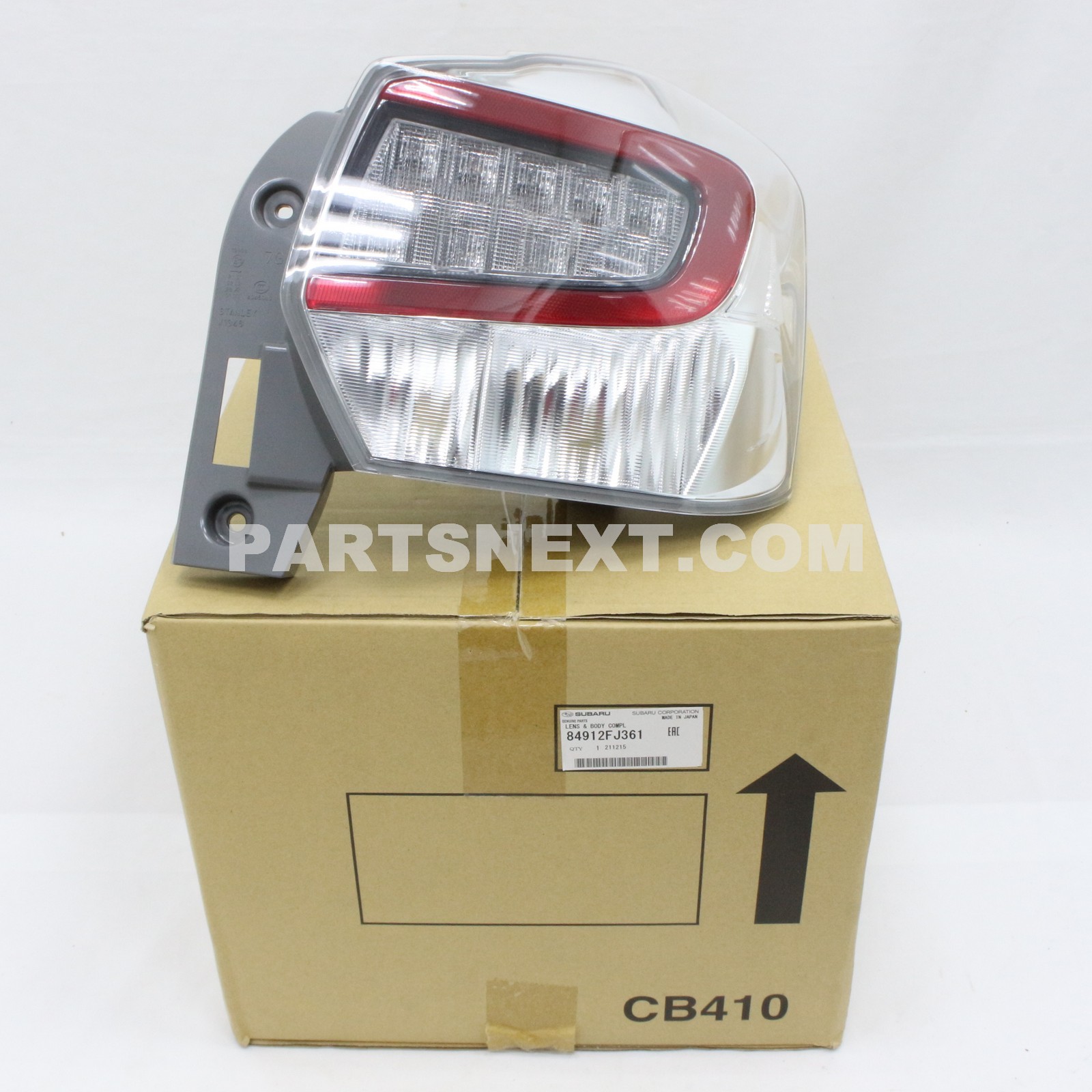 Subaru :: 84912FJ361 LENS & BODY COMPL