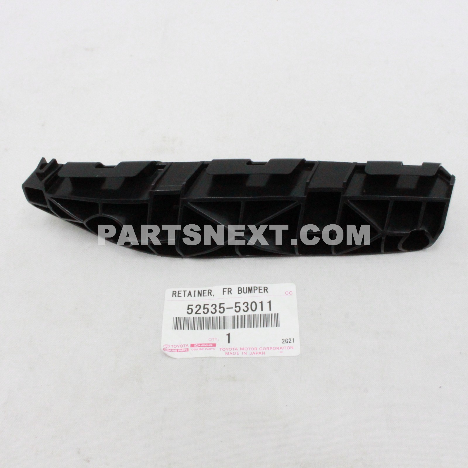 Toyota :: 52535-53011 RETAINER, FRONT BUMPER SIDE, RH