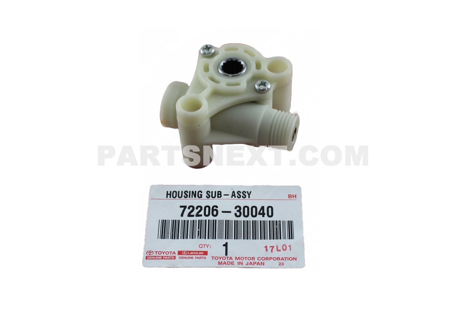 ファッションの Toyota :: NO.2 SEAT, POWER SUB-ASSY, HOUSING 72206-30040 その他