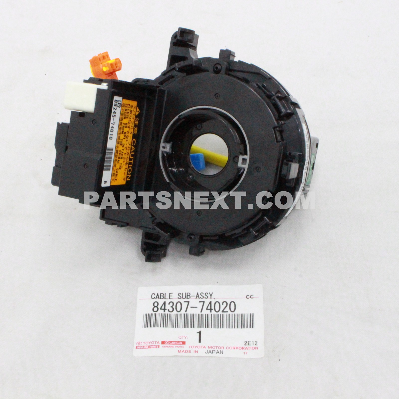 Toyota :: 84307-74020 CABLE SUB-ASSY, SPIRAL
