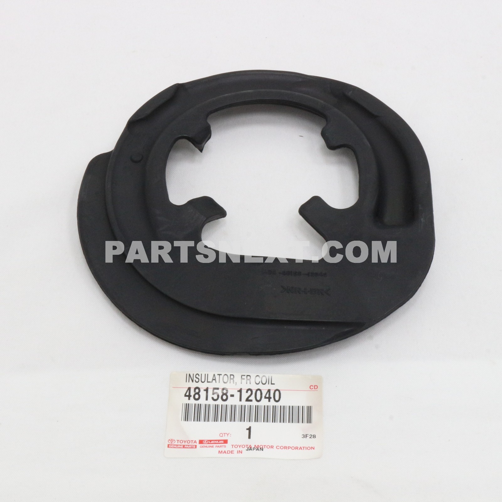 Toyota :: 48158-12040 INSULATOR, FRONT COIL SPRING, LOWER, RH/LH