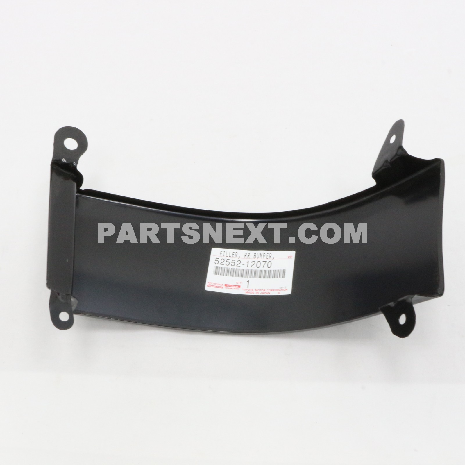 Toyota :: 52552-12070 FILLER, REAR BUMPER, RH