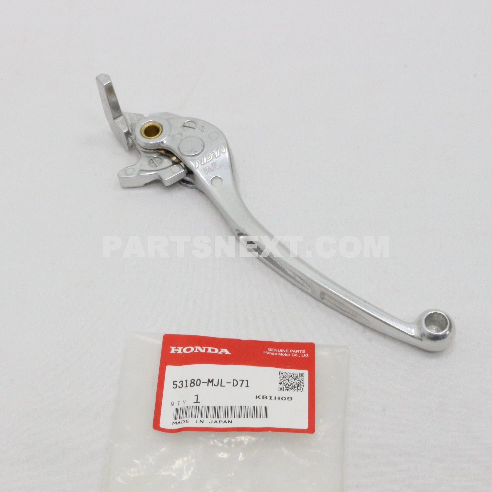 Honda :: 53180-MJL-D71 (>) LEVER ASSY., L. HAND