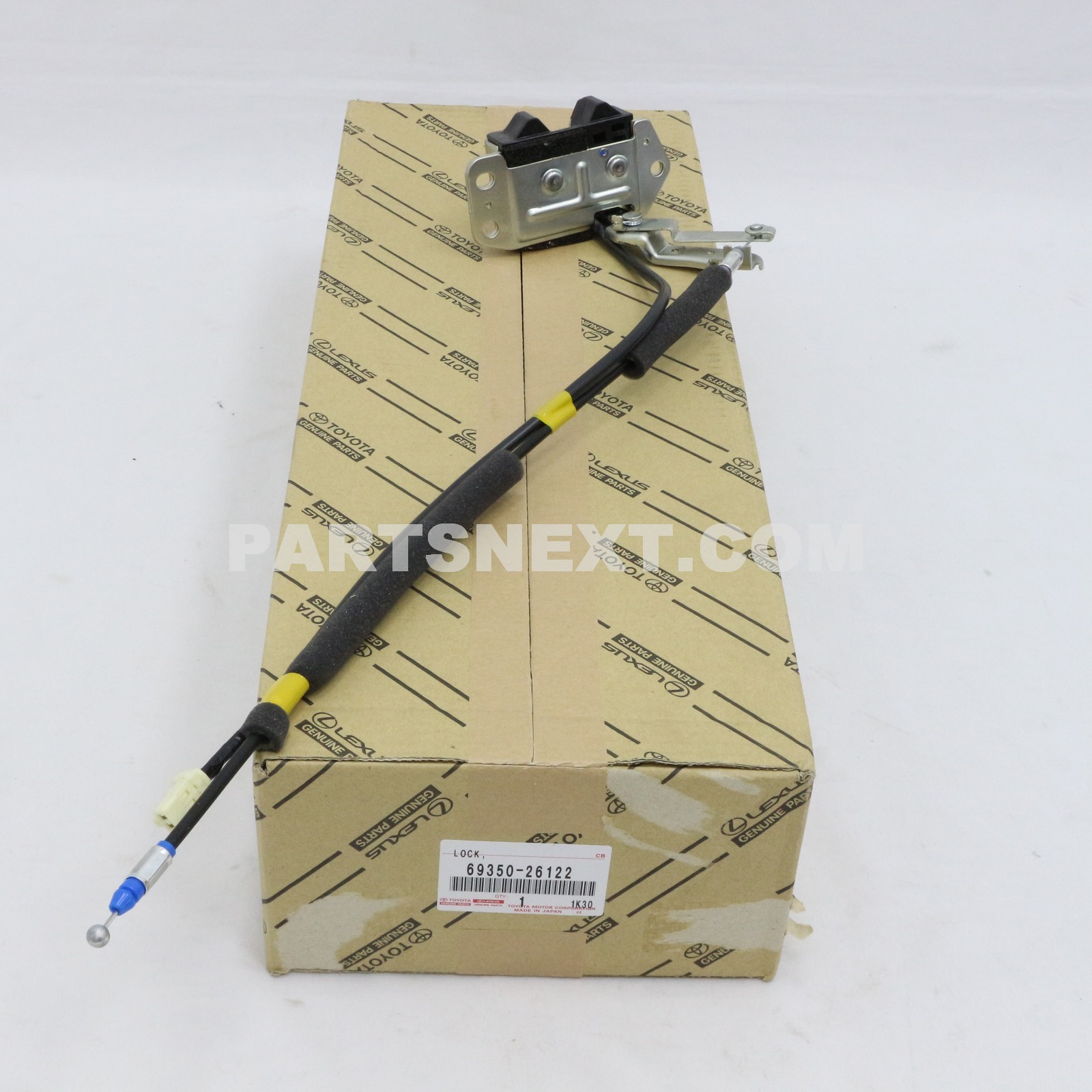 Toyota :: 69350-26122 LOCK ASSY BACK DOOR