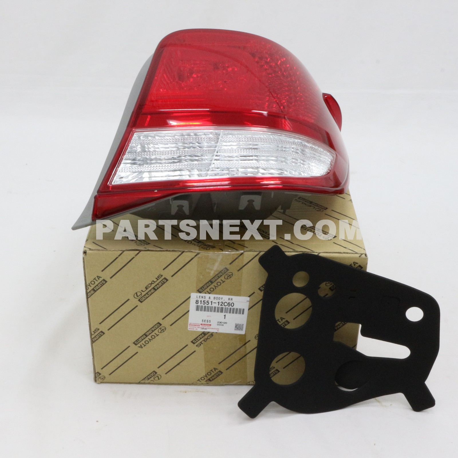 パーツ 81551-V1020 Toyota :: 81551-12C60 LENS & BODY, REAR COMBINATION LAMP, RH