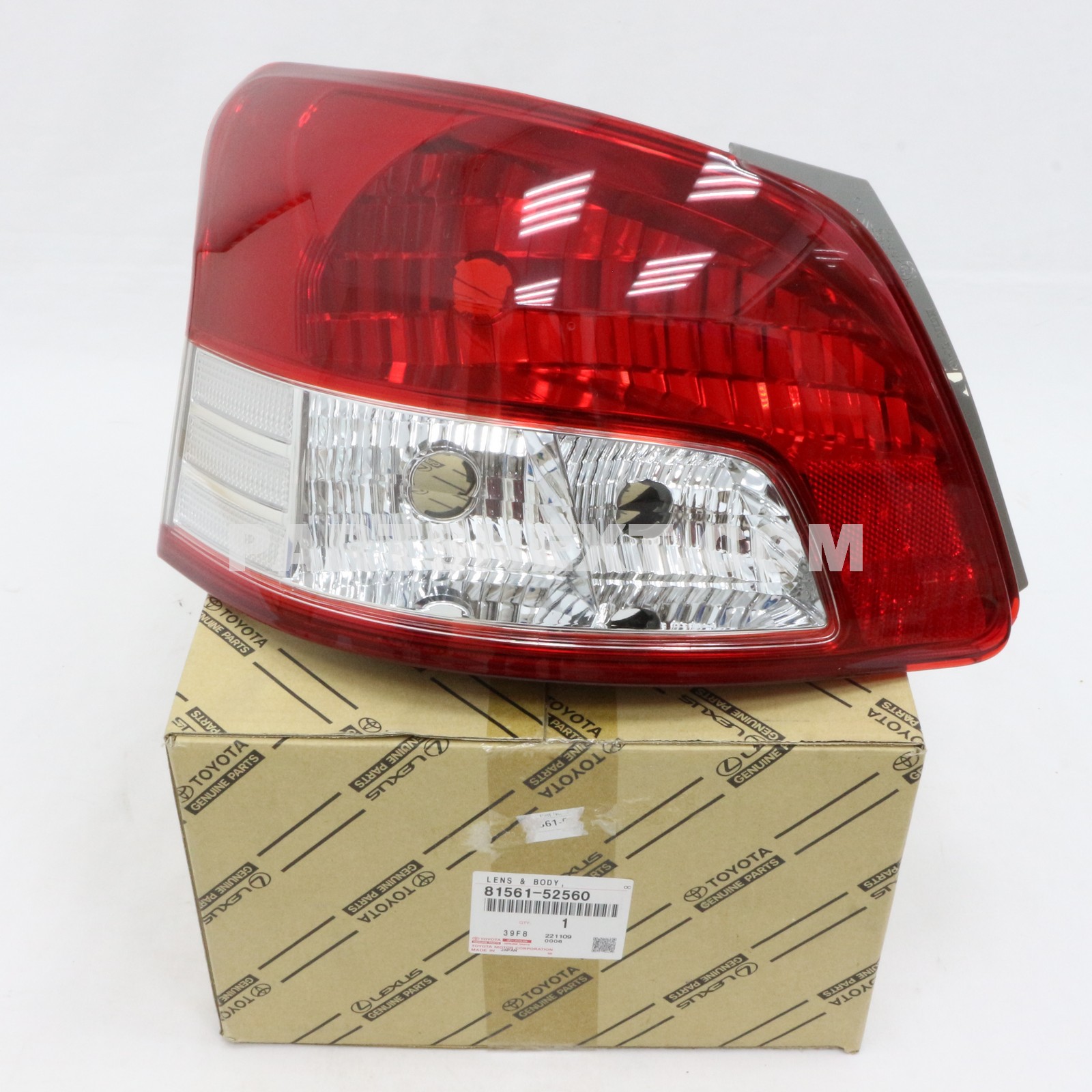 ひかり Toyota :: 81561-52560 LENS & BODY, REAR COMBINATION LAMP, LH