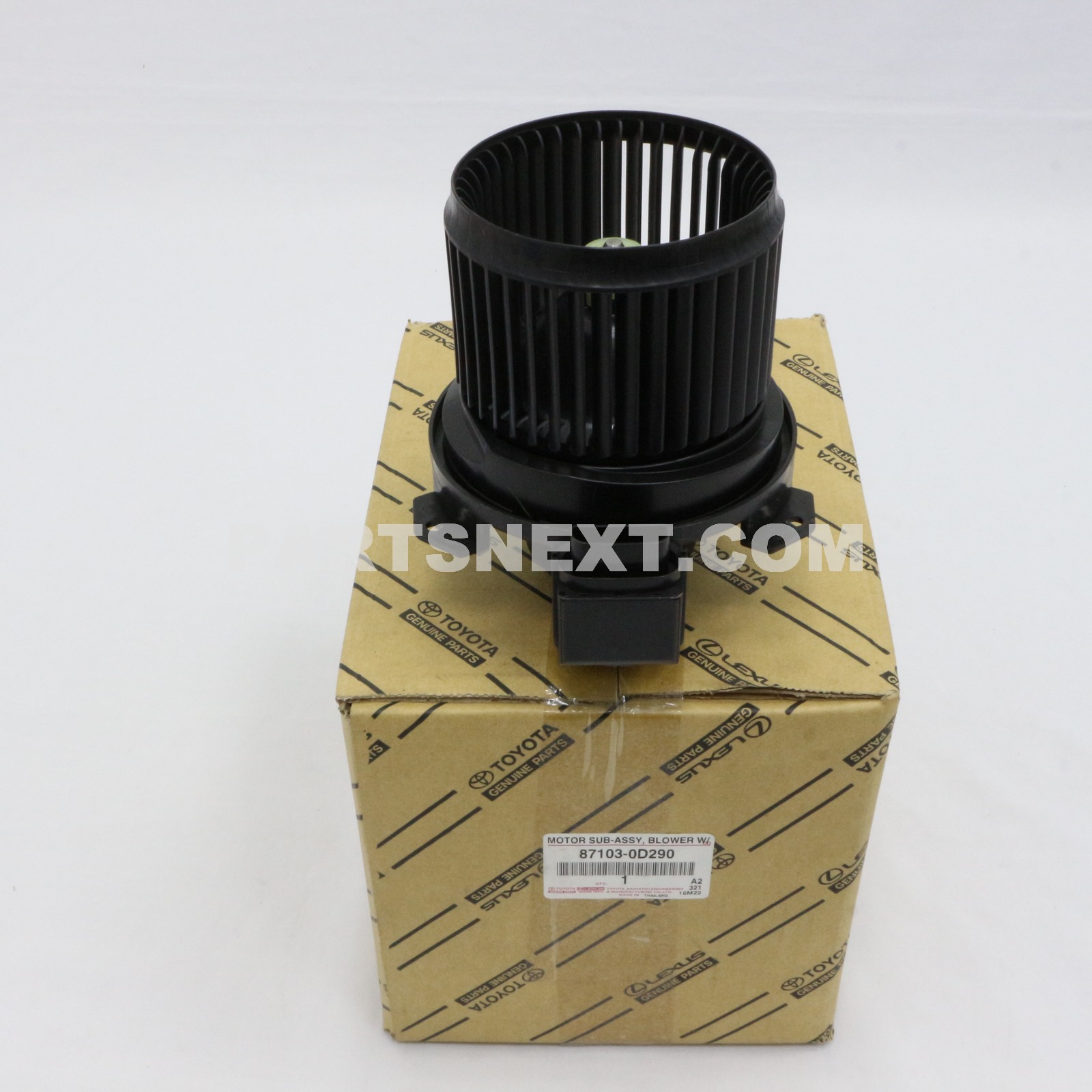 カカポ 87103-60490 Toyota OEM Genuine MOTOR SUB-ASSY, BLOWER W/FAN