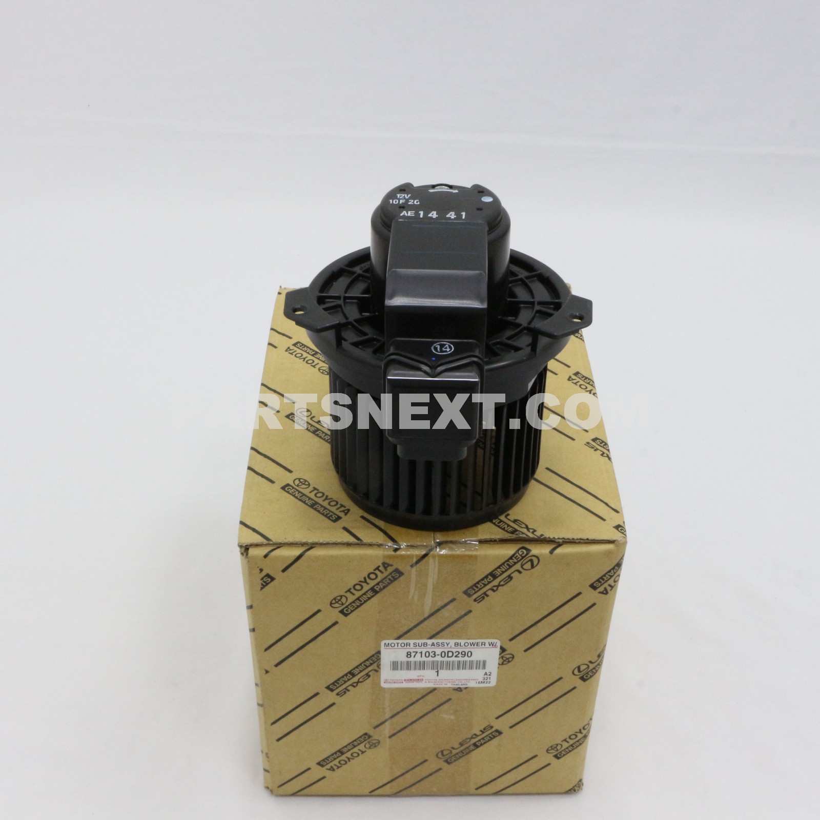カカポ 87103-60450 TOYOTA GENUINE MOTOR SUB-ASSY, BLOWER W/FAN(FOR